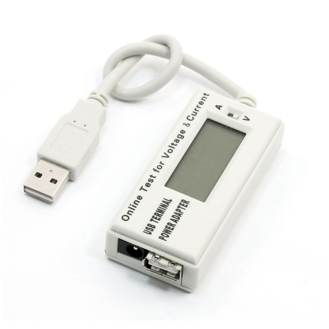 PC USB 2.0 Device Voltage Current Meter Tester w LCD Display Screen