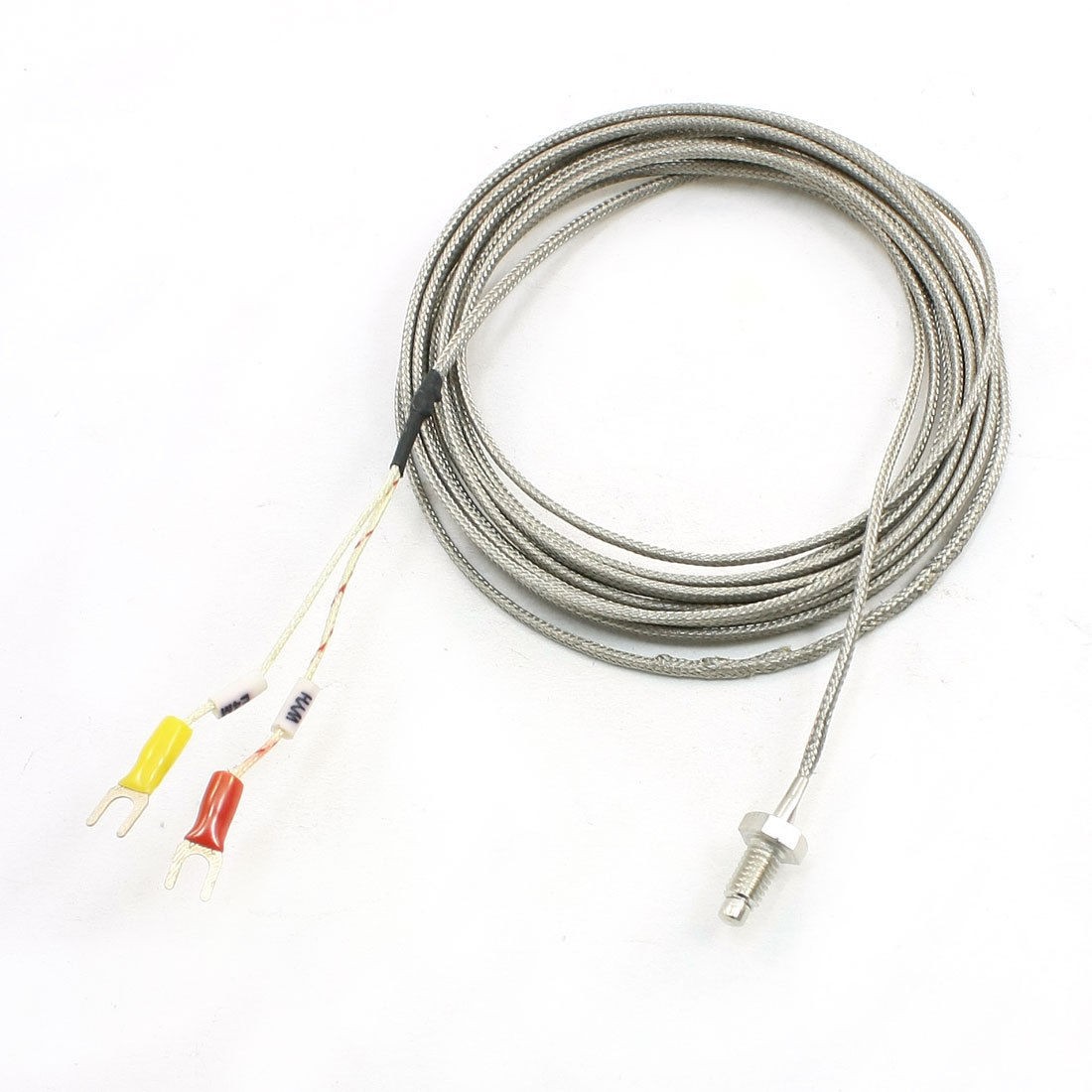 WRX-31 6mm Thread E Type Temperature Sensor Thermocouple 0-600C 13.1Ft