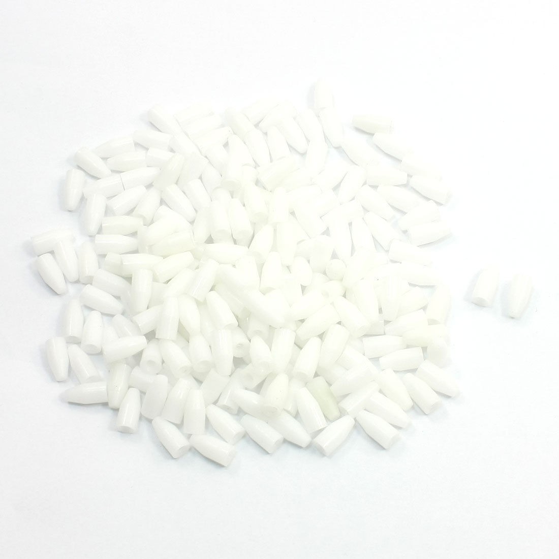 200 Pcs 12mm Length 6mm Outer Dia 2mm Inner Diameter Extruded Rod