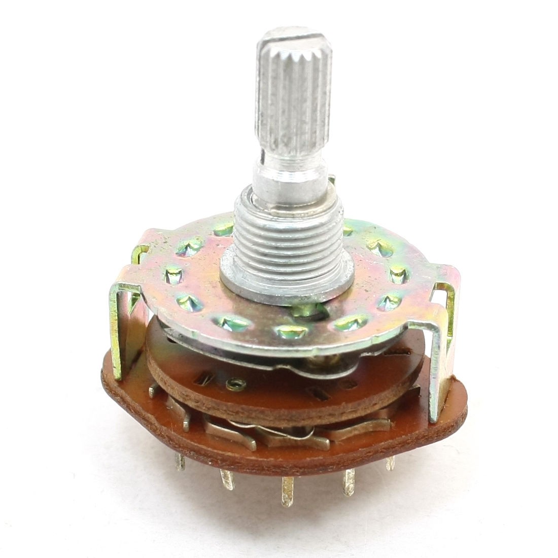9mm Hole Panel Mount Rotary Switch Band Selector 2P6T 2 Pole 6 Throw