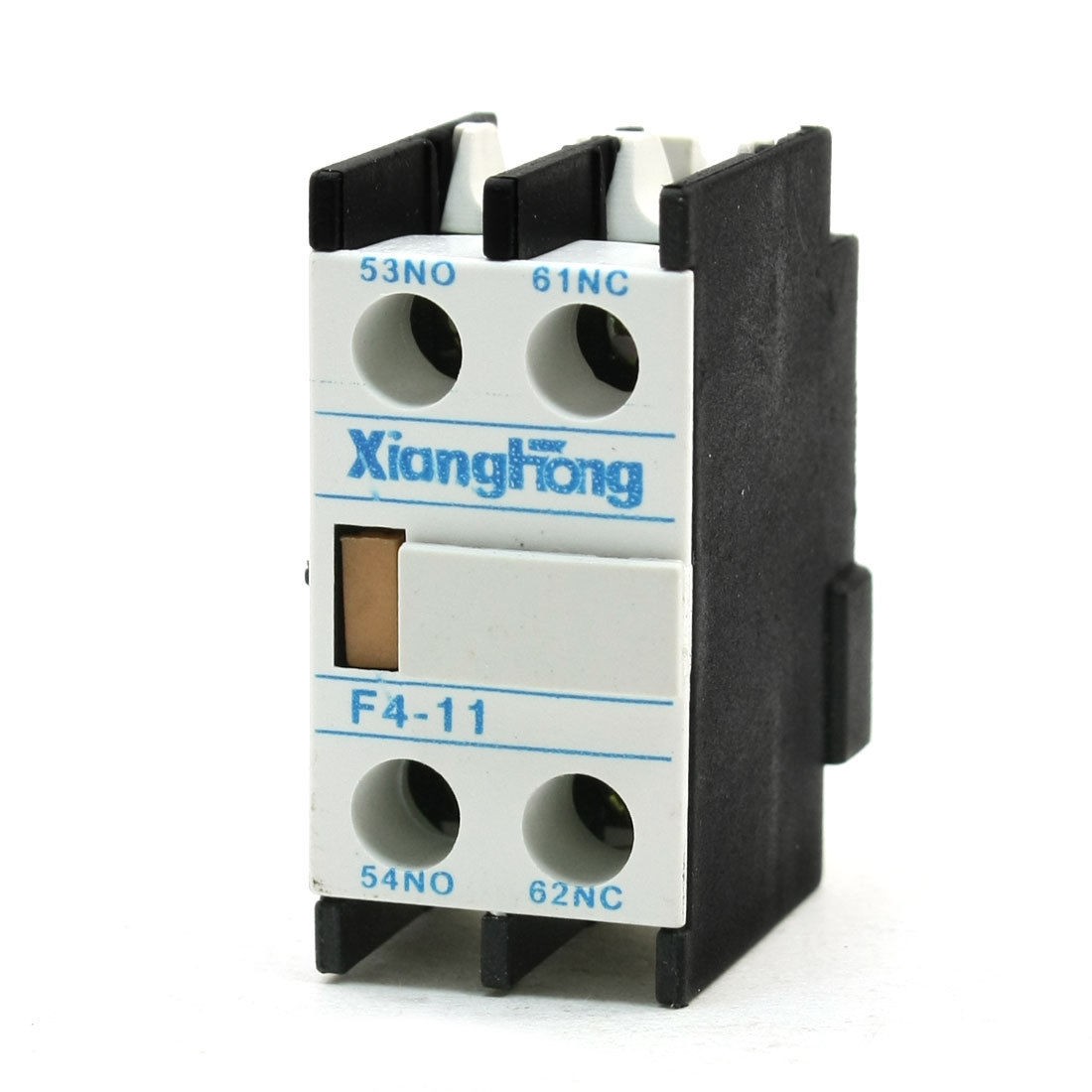 10A Ith 500V Ue 1NO 1NC 4 Terminals Auxiliary Contact Block
