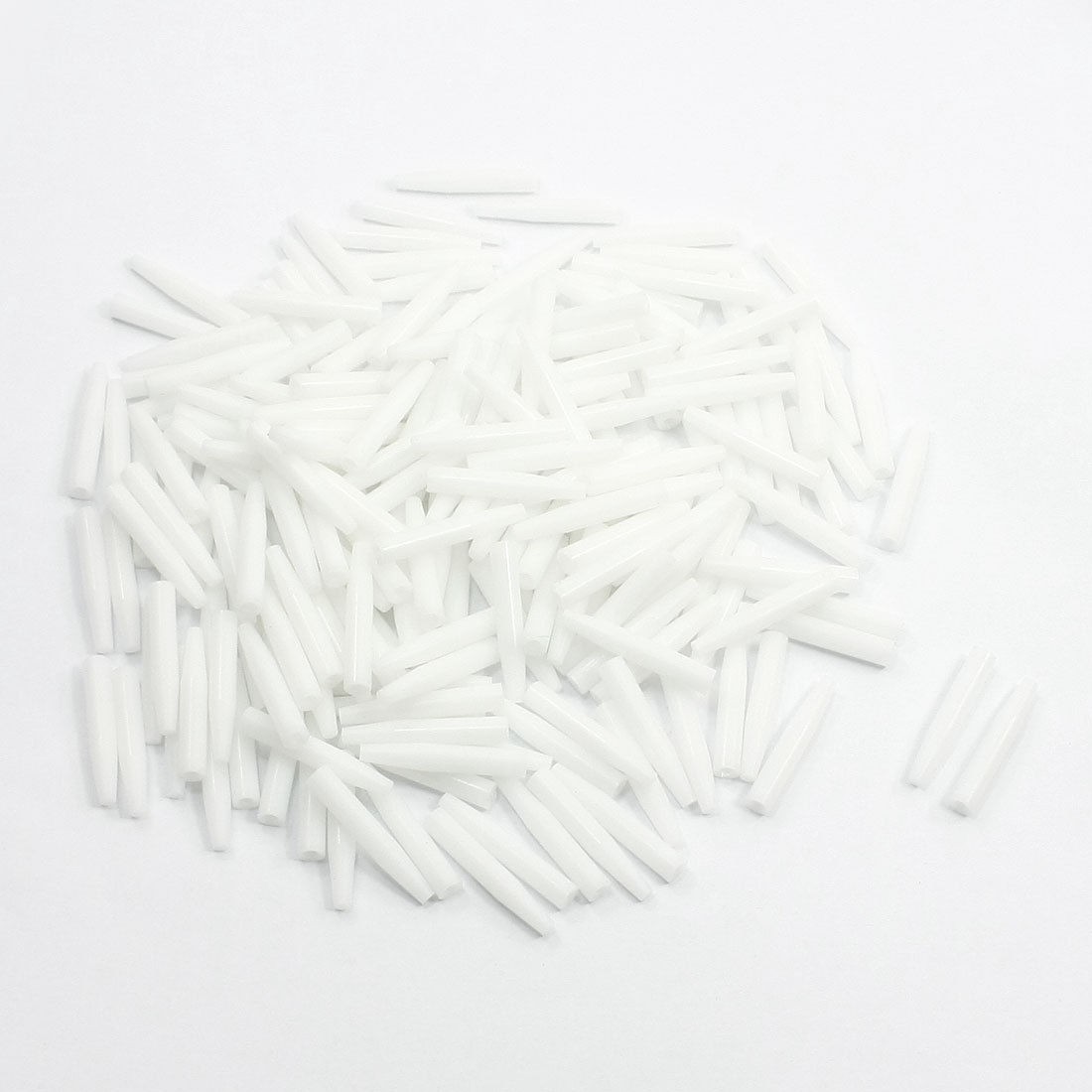 200 Pcs White 35mm Length Mechanical Property Hot Hollow Extruded Rod