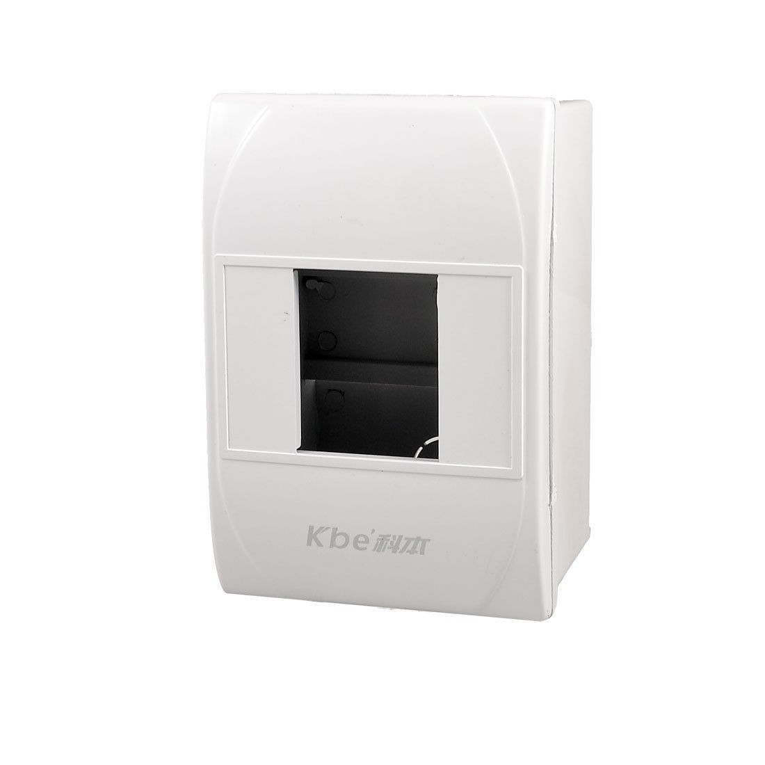 White Plastic Cuboid Protective 2-4 Way Power Distribution Box