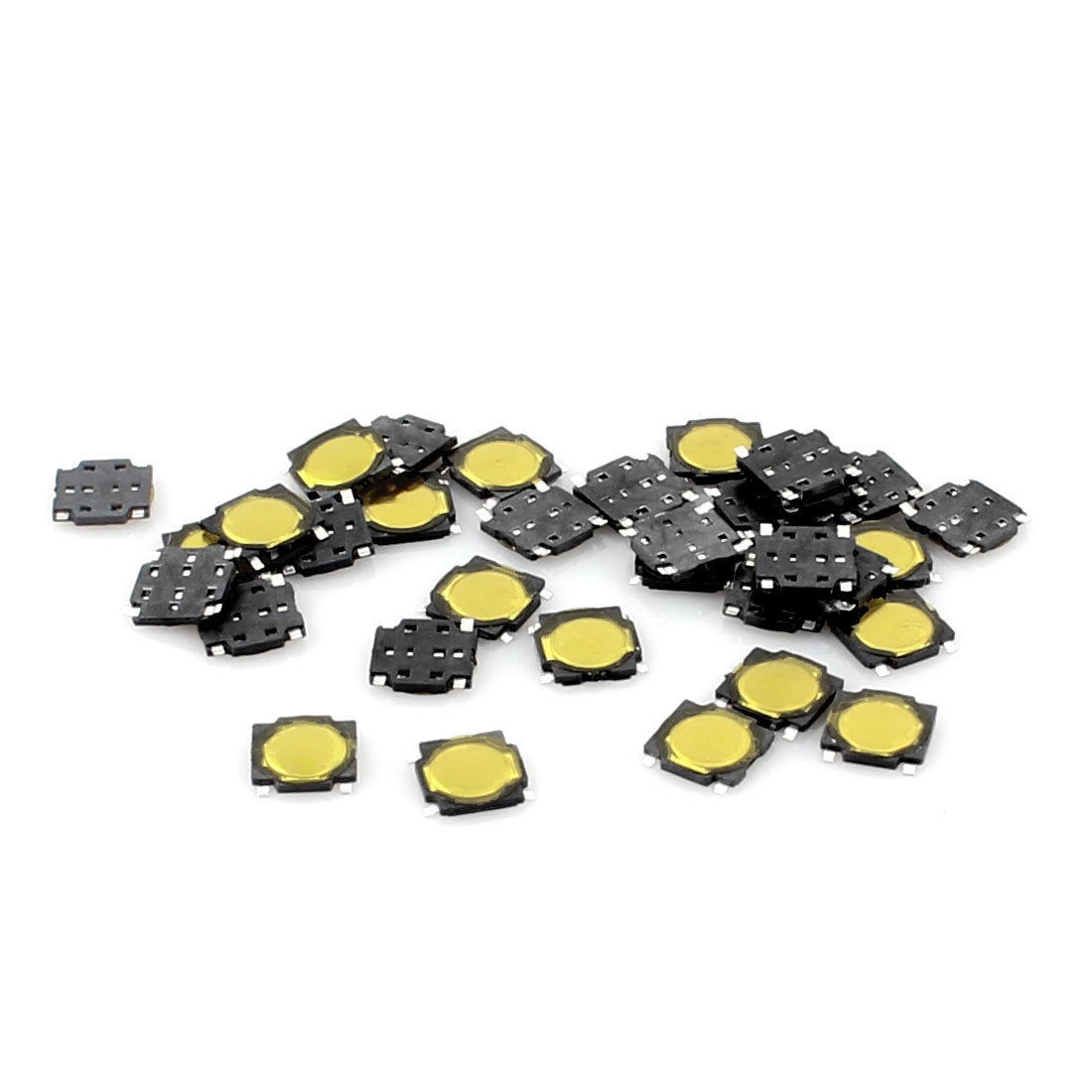 20 Pcs 4.5x4.5x0.5mm 4-Pin Momentary Push Button PCB SMD SMT Tactile Tact Switch
