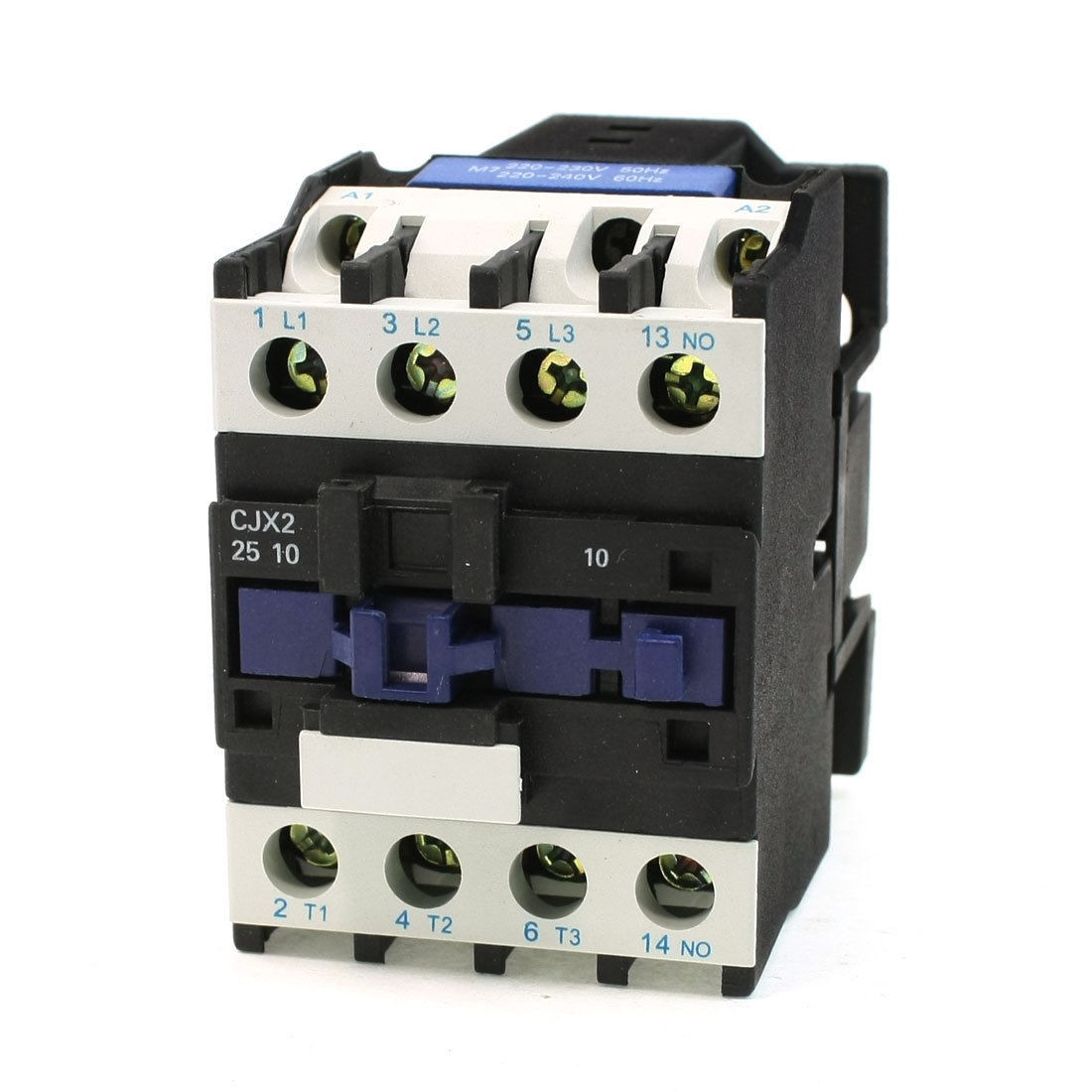 CJX2-25 110V Coil 40A DIN Rail 3P Three Pole 1NO 1NC AC Contactor