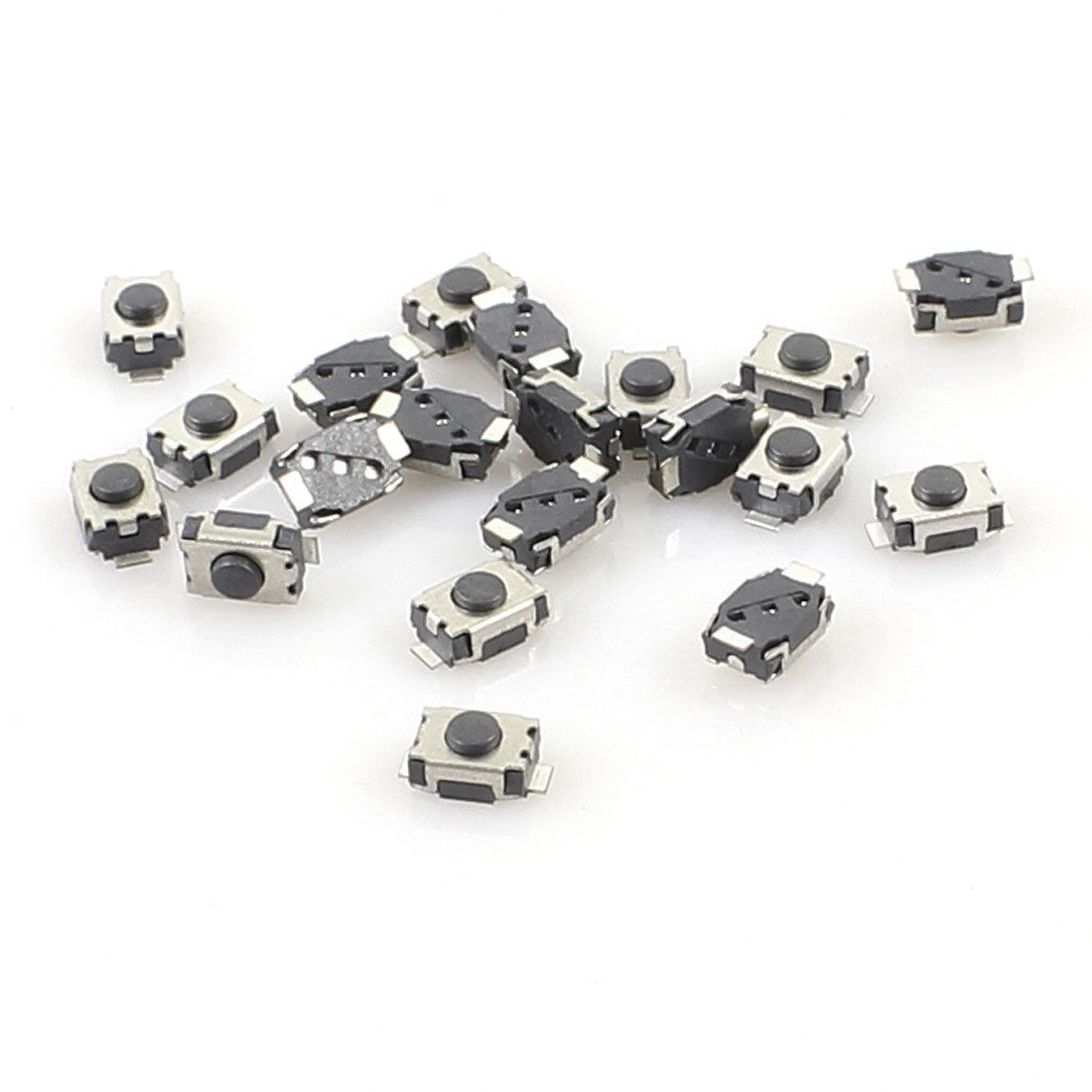 20 Pcs 4mm x 3mm 2 Pins Momentary SMD SMT Tactile Tact Push Button Switch