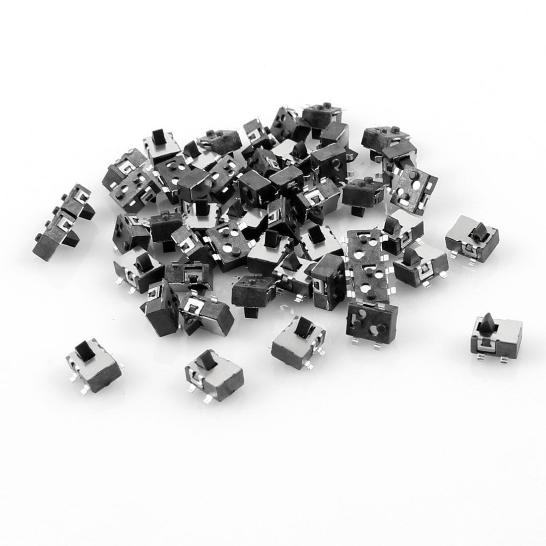 50 Pcs 4.8x3.8mm 4 Pin SPST Momentary Push Button Mini SMD SMT Tactile Switch