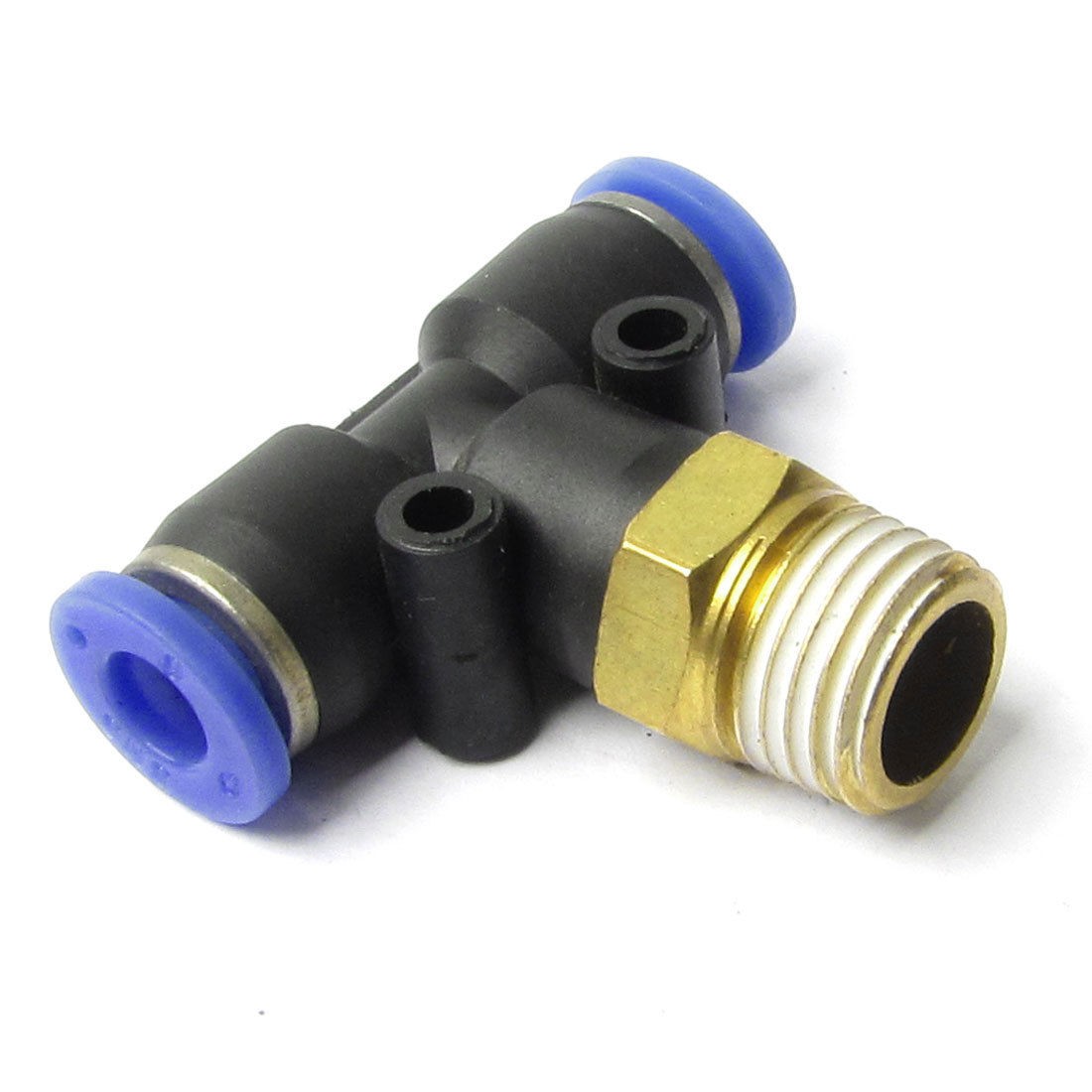 1/4" PT Male Thread 6mm One Touch Push In T Joint Pneumatic Quick Fittings