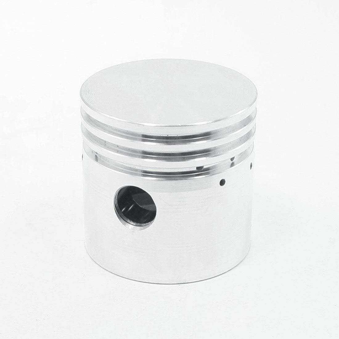0.47" Pin Bore Dia Cylinder Piston for Air Compressors Silver Tone