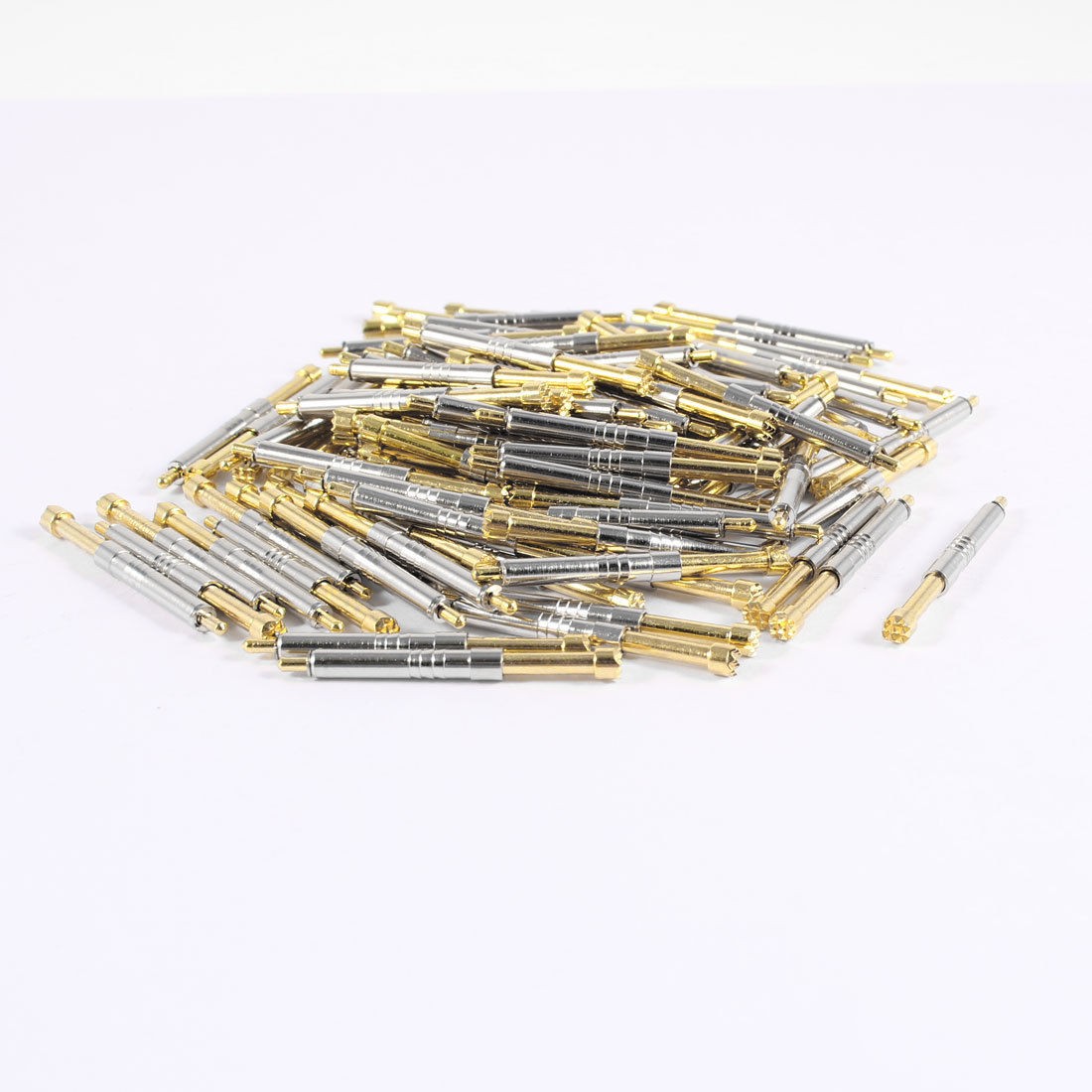 100 Pcs Ph 5H 3 5mm Serrated Point Tip Dia Spring Test Probes Pins