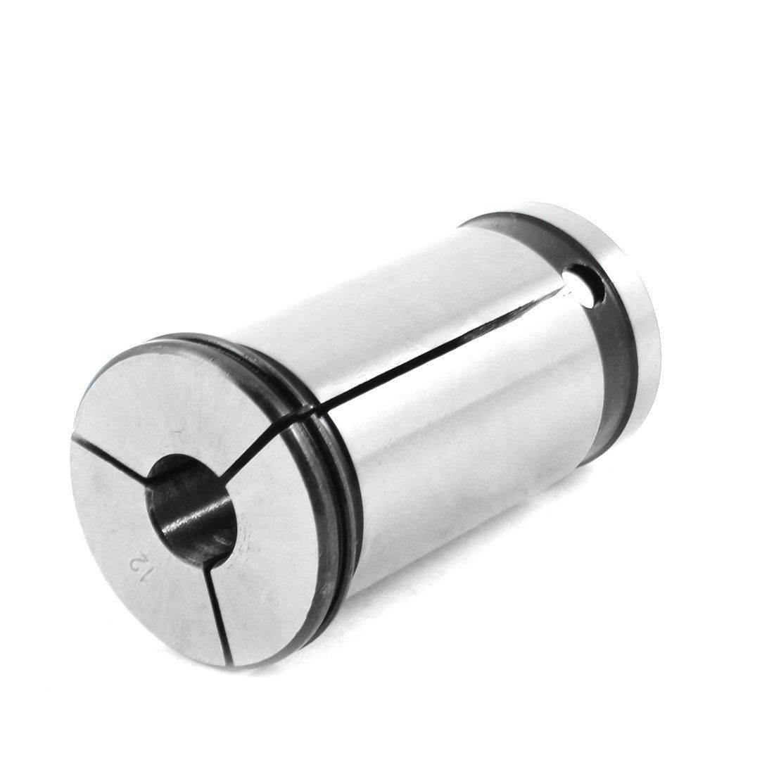 Stainless Steel 0.5" 12mm Dia Clamp Spring Collet Chuck