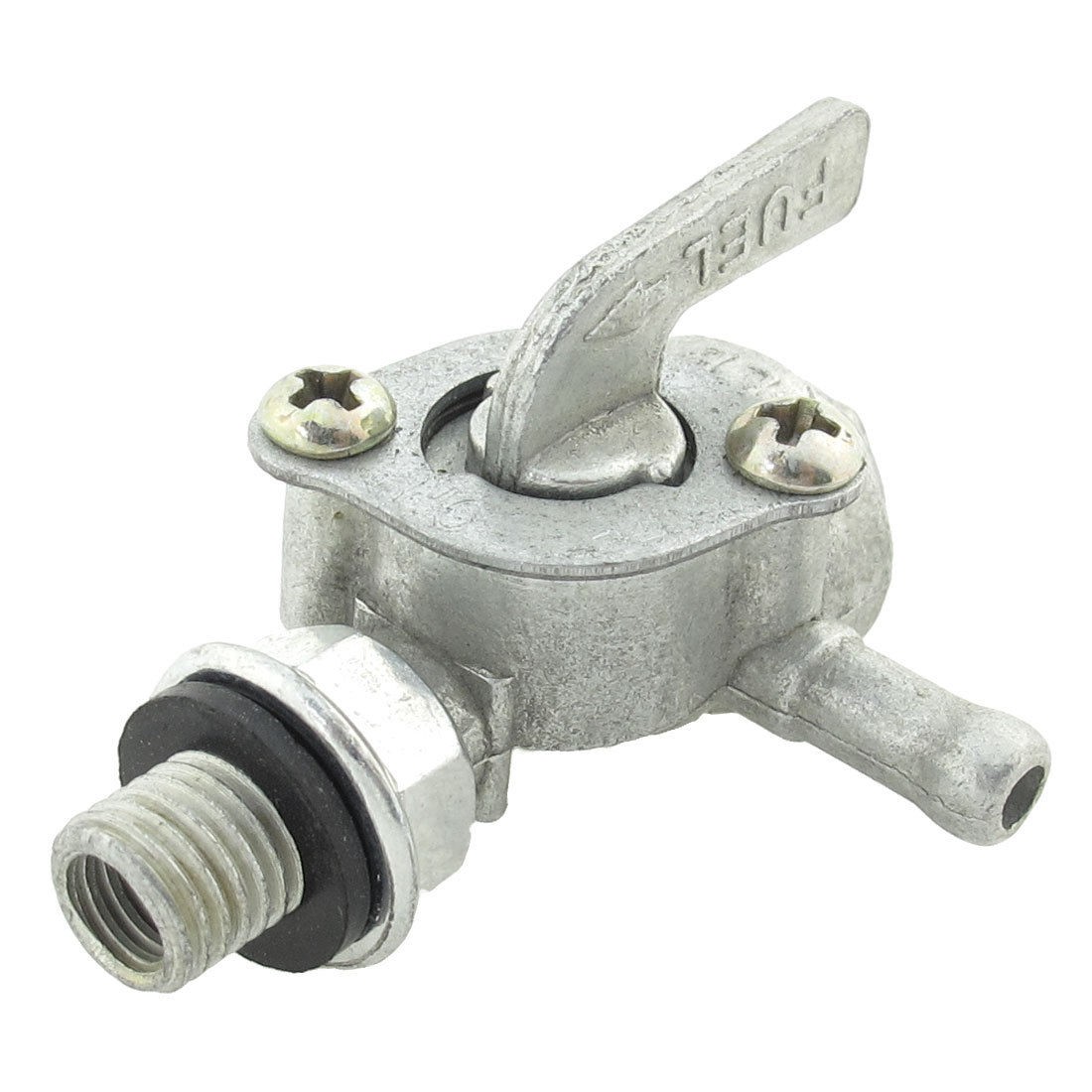 Air Compressor PT 1/8" Male Thread Oil Drain Valve Silver Tone