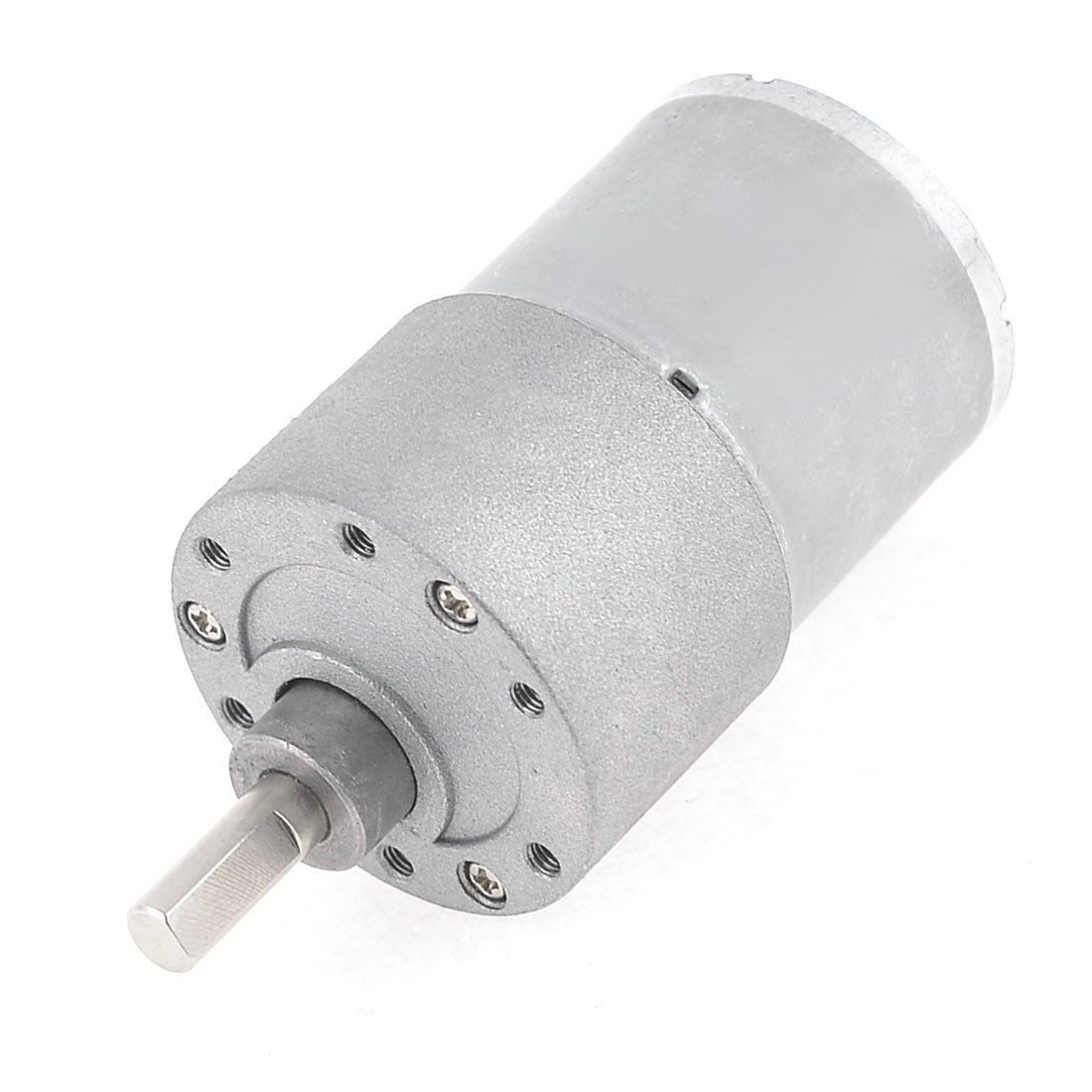 200RPM Cylinder Shape Electric Power Gearbox Geared Motor 12VDC