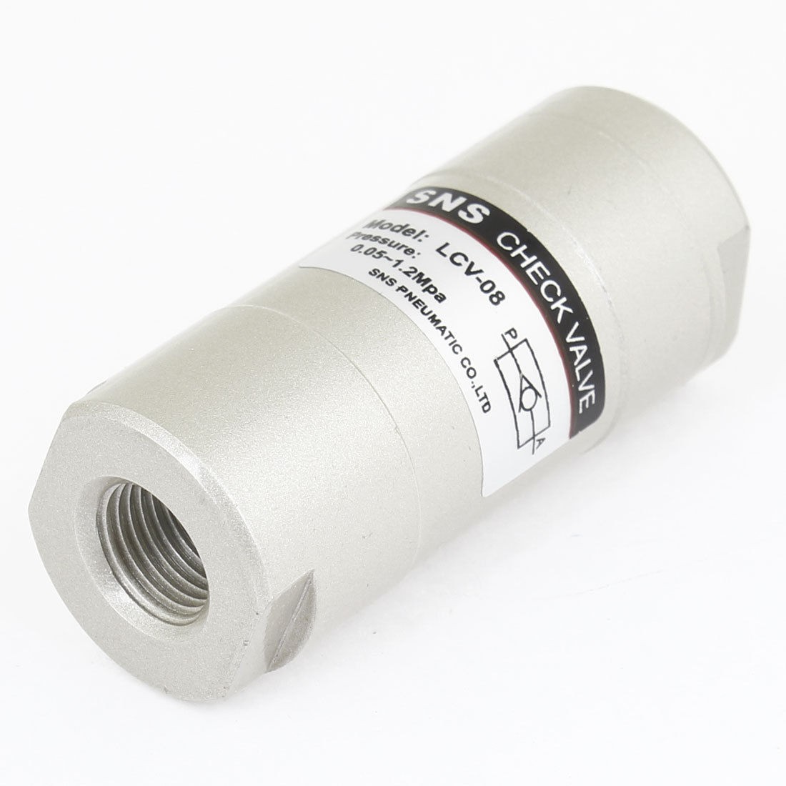 LCV-08 Direct Action Light Gray Alloy Mechanical Valve