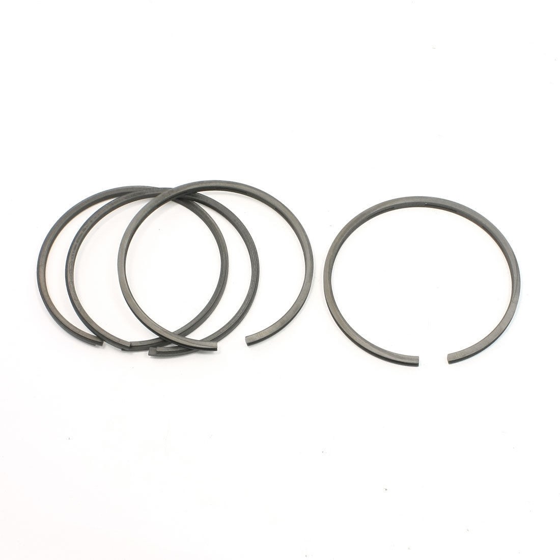 4 Pcs 80mm Dia Balance Sealing Piston Rings Set Spare Part