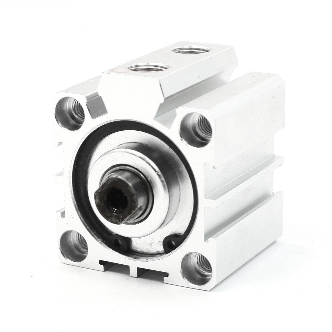 SDA32x15 Dual Acting Single Rod 5mm Rod Hole Dia Pneumatic Air Cylinder