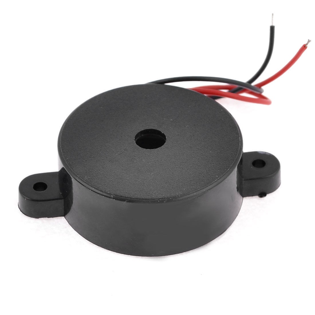 Black Housing DC 3-24V 2 Wire Electronic Alarm Discontinuous Sound Buzzer 95dB