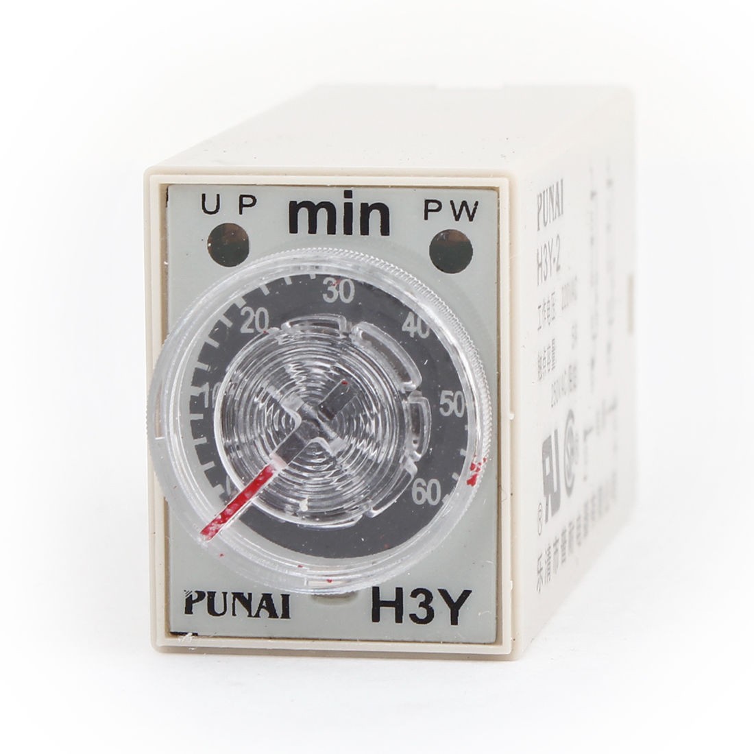 H3Y-2 220VAC 8P 60 Minutes Timing Delay Range DPDT Relay Timer