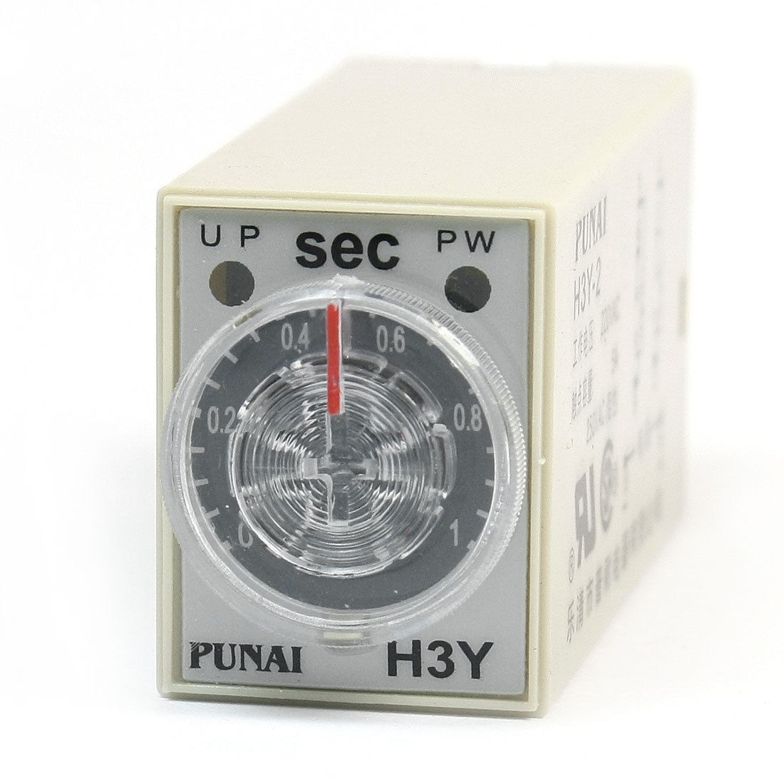 H3Y-2 220VAC 8P 0-1s Seconds Timing Delay Range DPDT Relay Timer