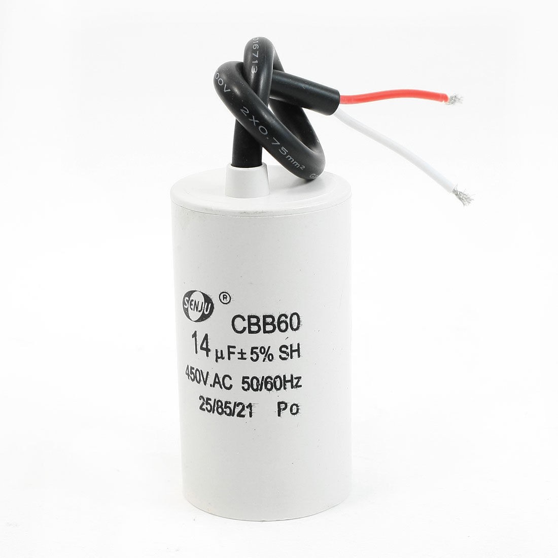 CBB60 14uF 5% AC 450V Metalized Polypropylene Film Motor Capacitor