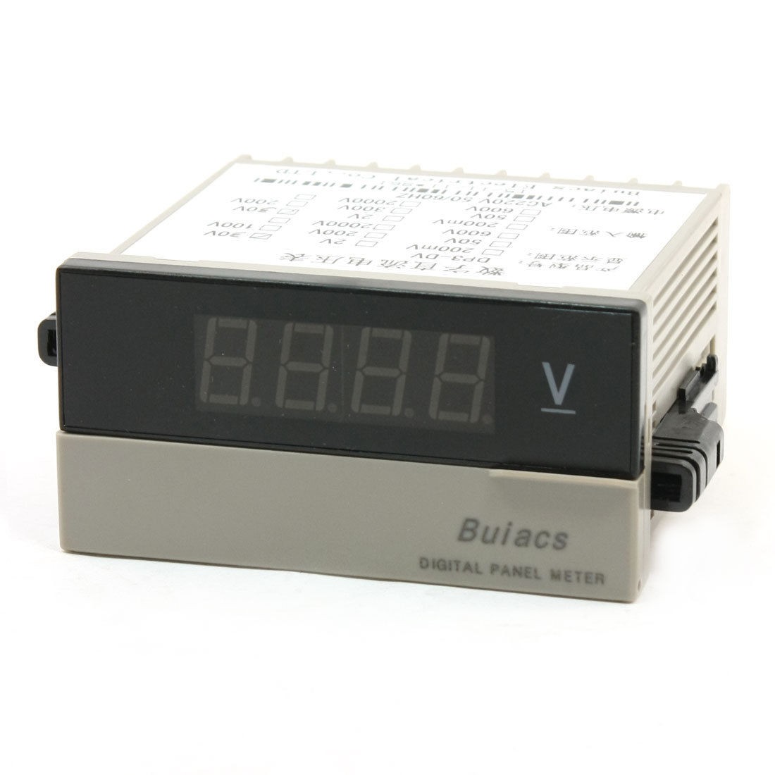 AC220V Power Supply 30VDC Digital Panel Mount Voltmeter LED Voltage Meter