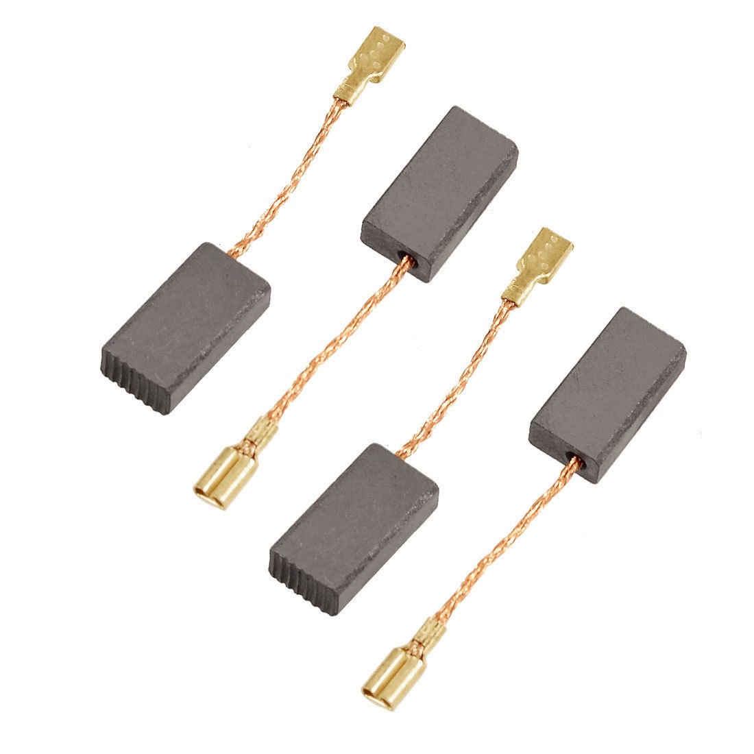 4 Pcs Electric Angle Grinder 15mm x 8mm x 5mm Motor Carbon Brushes