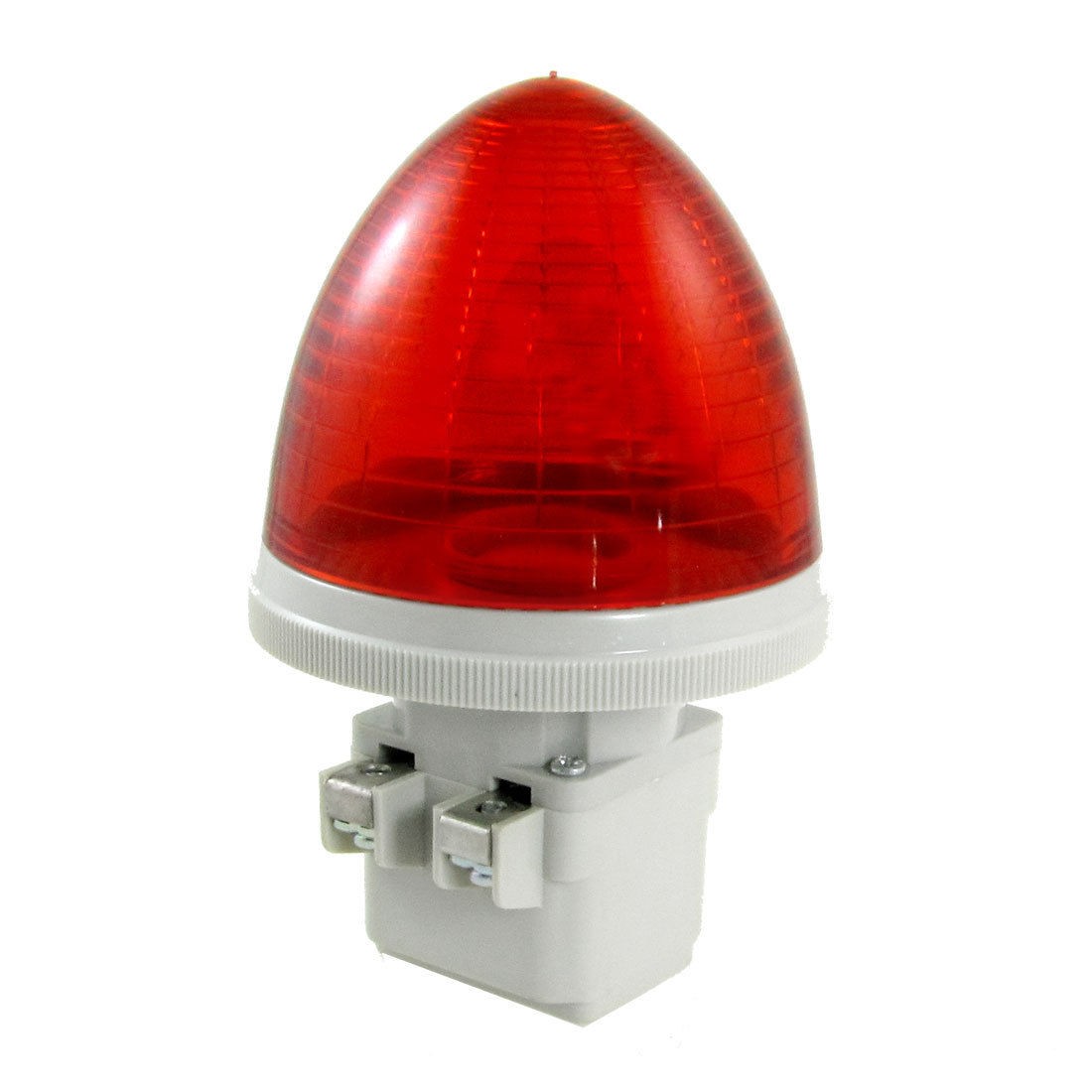 DC 24V 2 Screw Terminals Red LED Miniature Industrial Signal Light Lamp