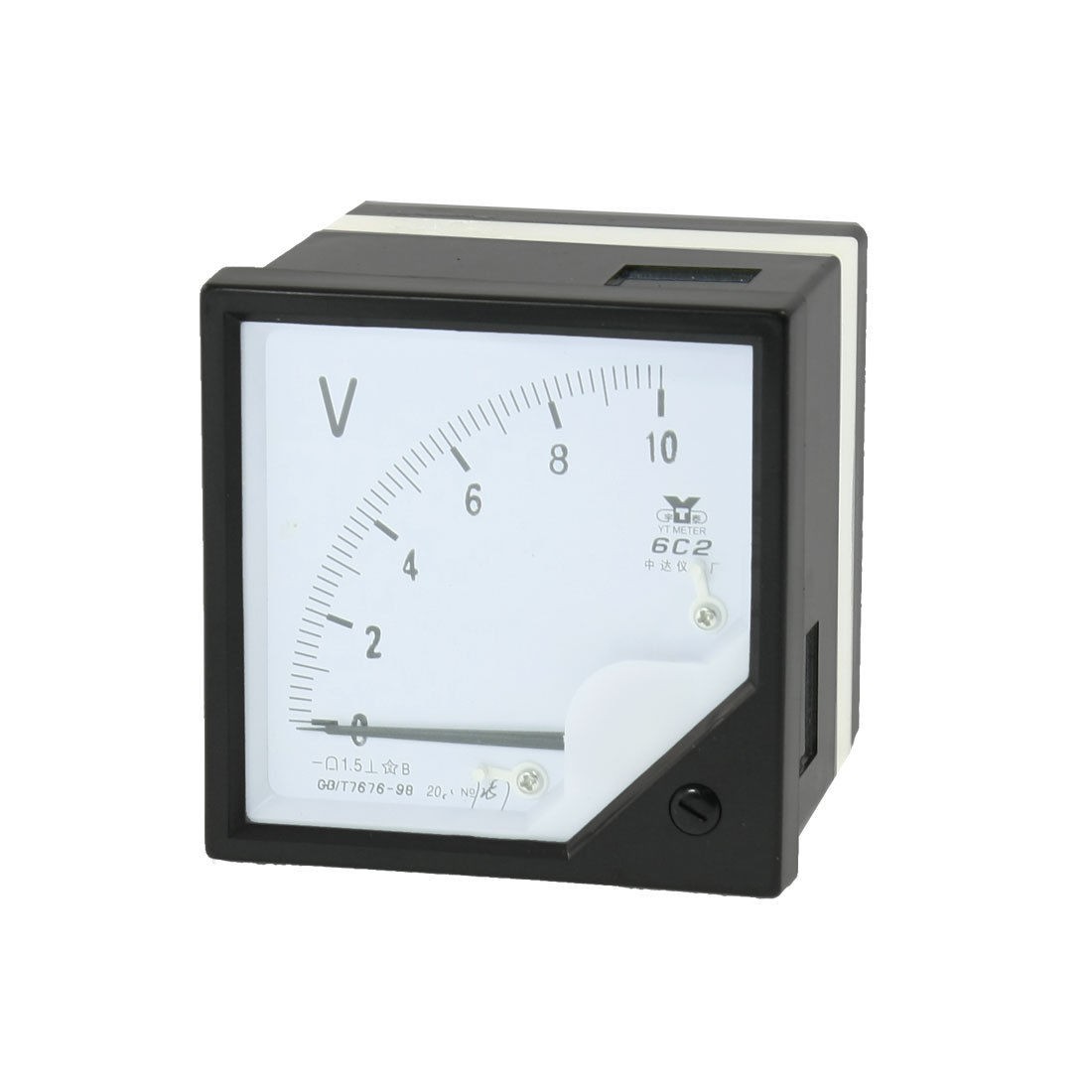 0-10V Analogue Dial AC Ammeter Current Panel Meter 6L2-V