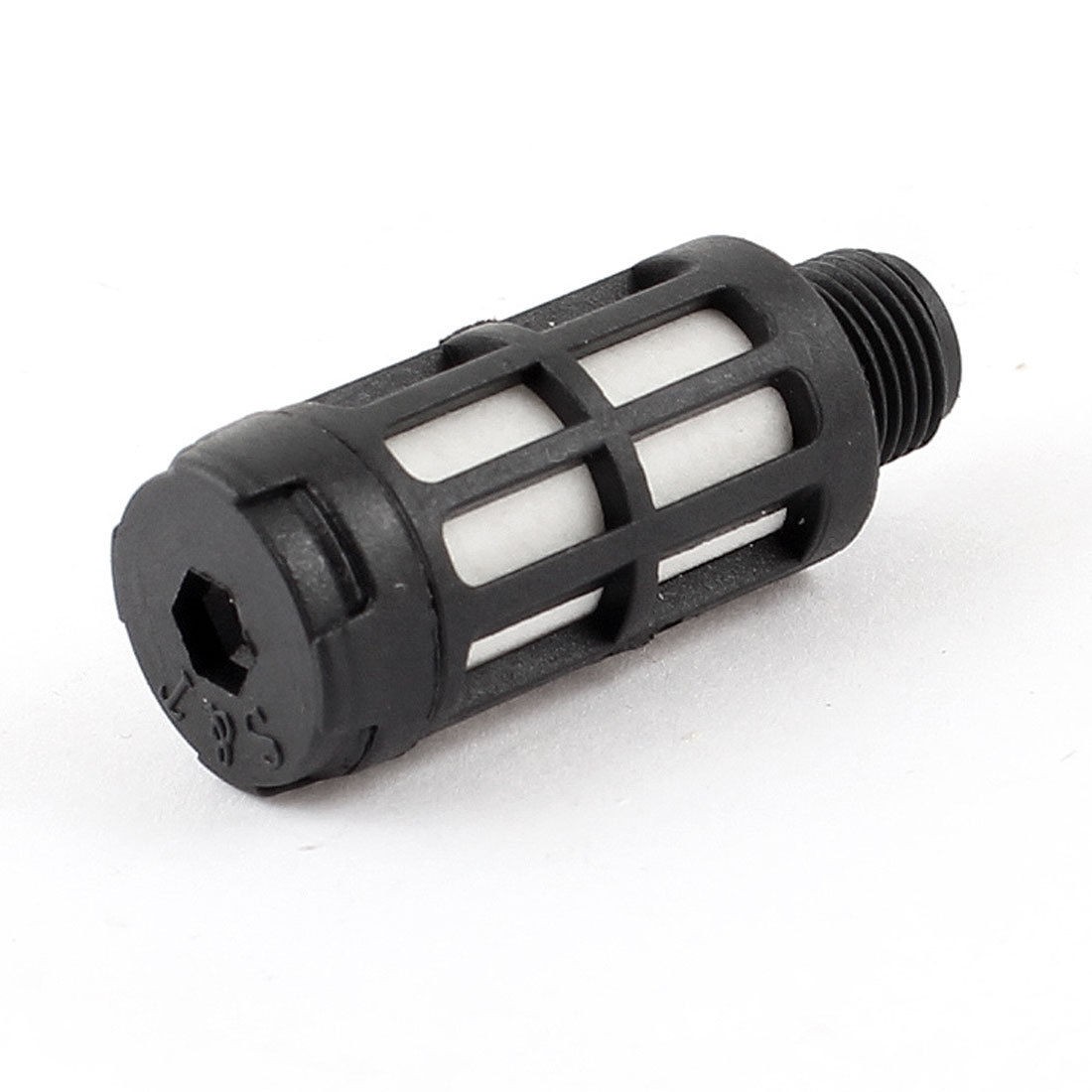 1/8" PT Thread Plastic Pneumatic Noise Reducing Silencer Eliminator Muffler