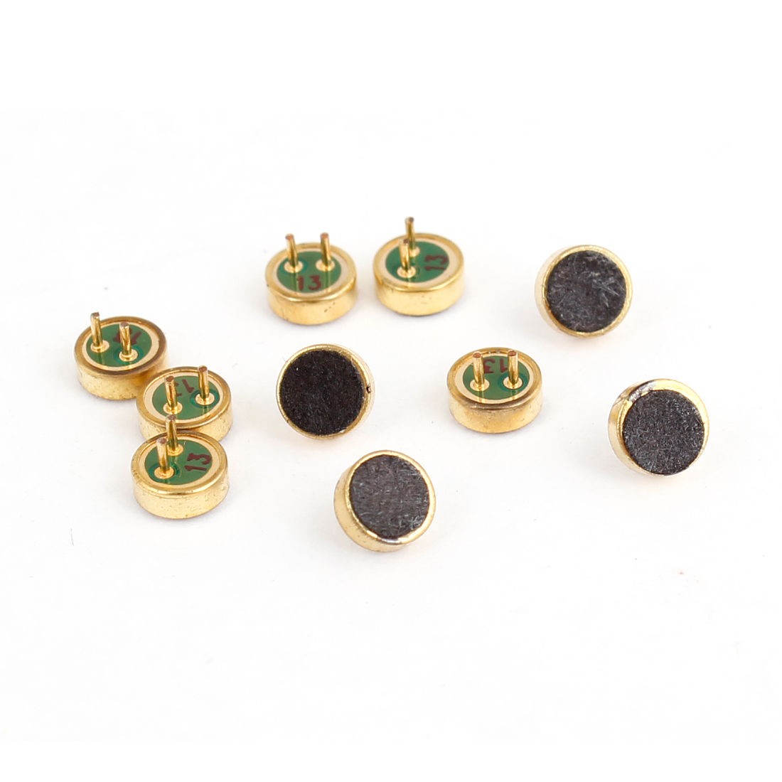 10pcs -52dB Dual Mono 4015 Full-Direction<wbr/>al Electret Microphone for MP3