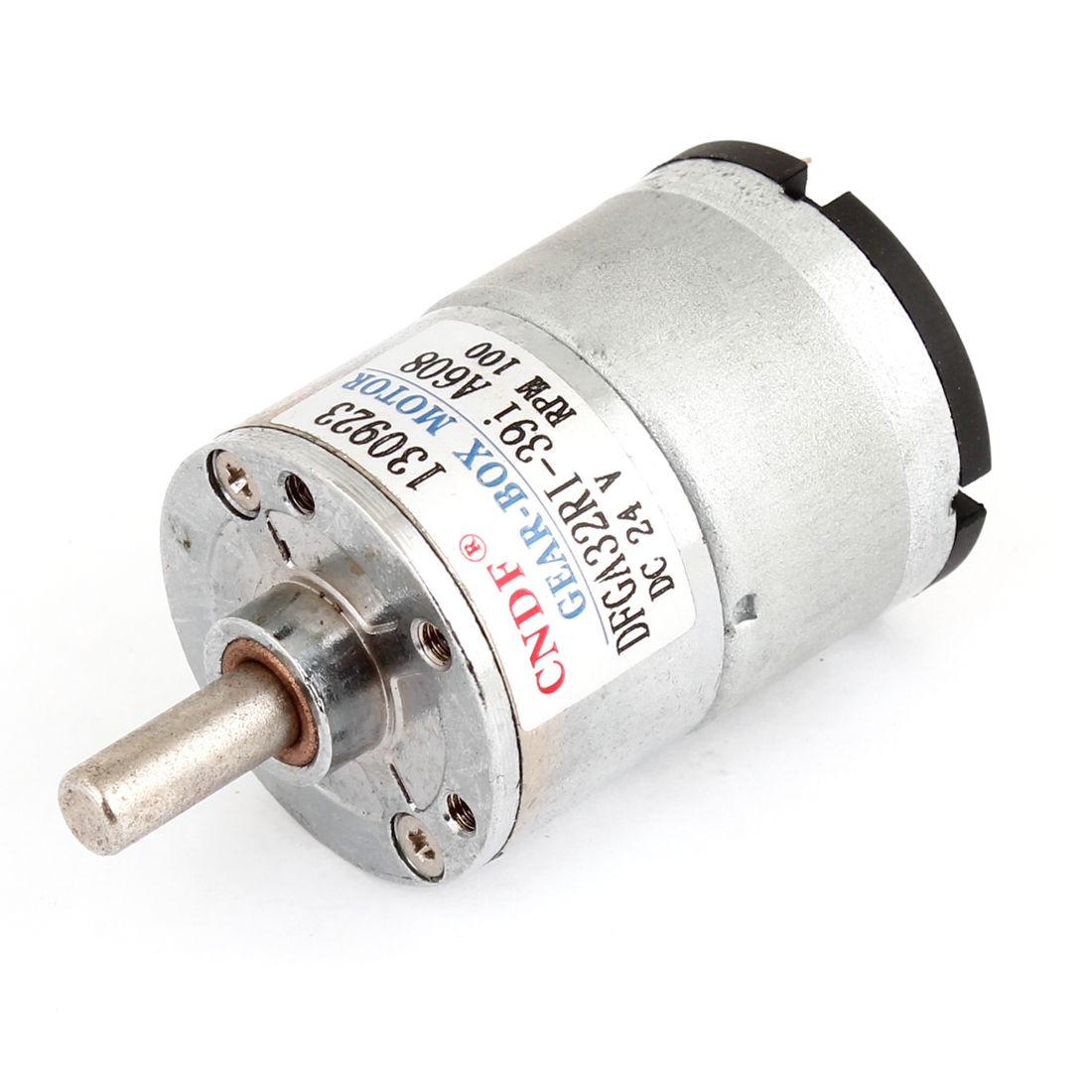 DC 24V 100RPM Rotating Speed Reduce Machine Geared Motor