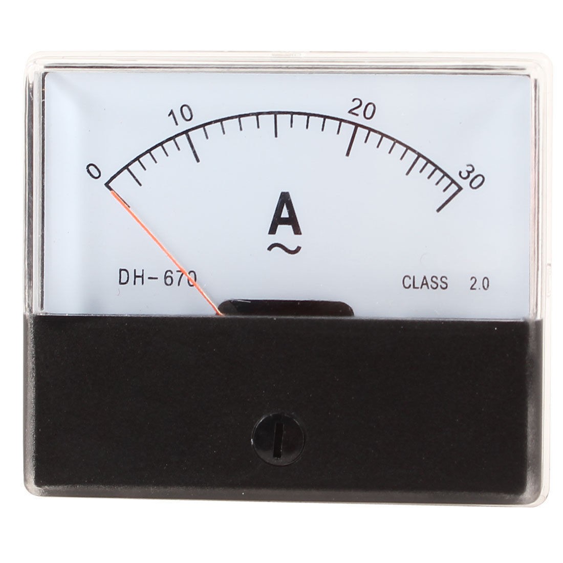 Class 1.5 Accuracy DC 0-30A Current Tested Analog Panel Ammeter Amperemeter