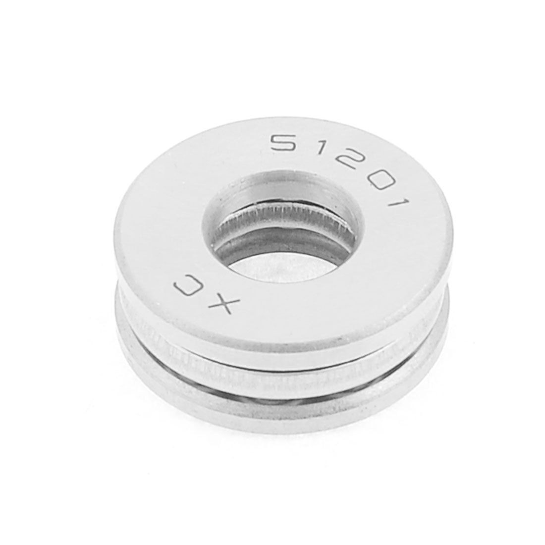 Silver Tone 51201 14mm x 27mm x 10mm Magnetic Axial Thrust Ball Bearing