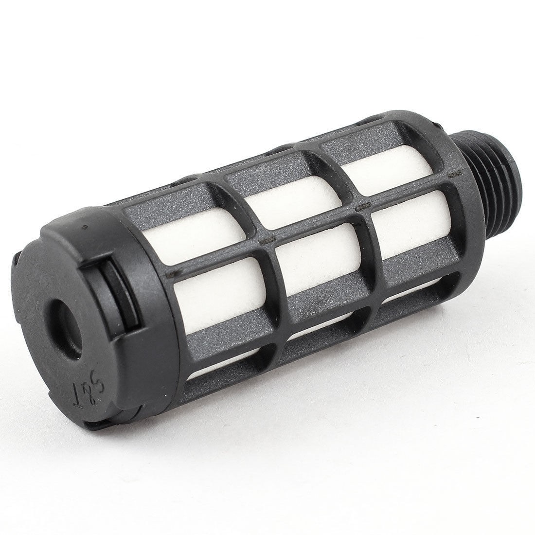 1/2" PT Male Threaded Plastic Pneumatic Noise Absorb Silencer Muffler Bla