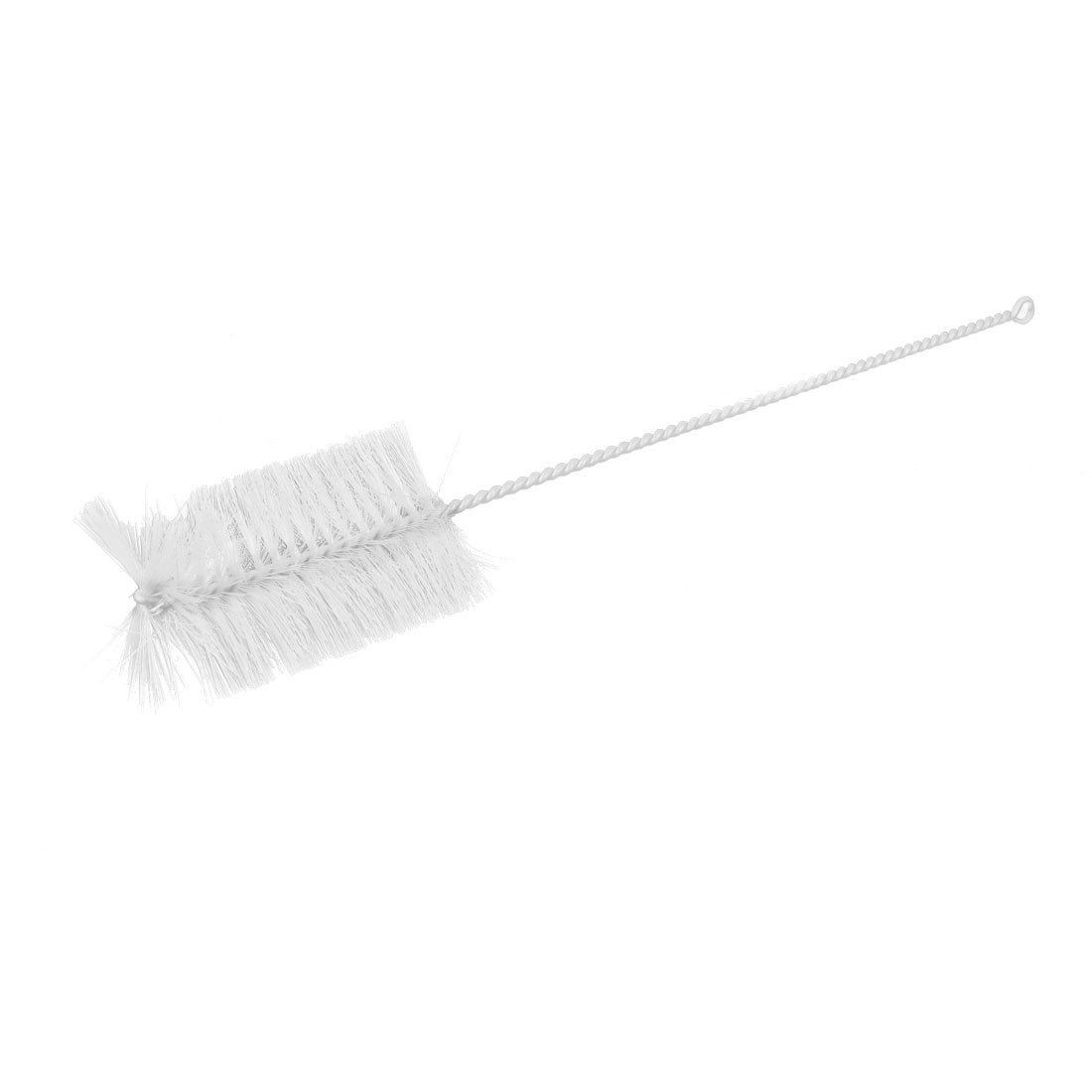 Twist Metal Handle Nylon Bristles Test Tube Bottle Wash Brush 35cm Long