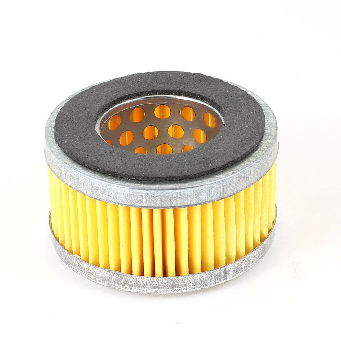 Yellow Svlier Tone Perforating Cylinder Shaped Muffler Filter