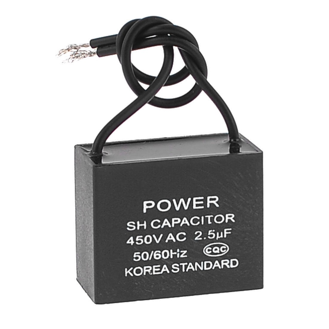 2.5uF AC 450V Motor Wired Run Capacitor CBB61 for Ceiling Fan
