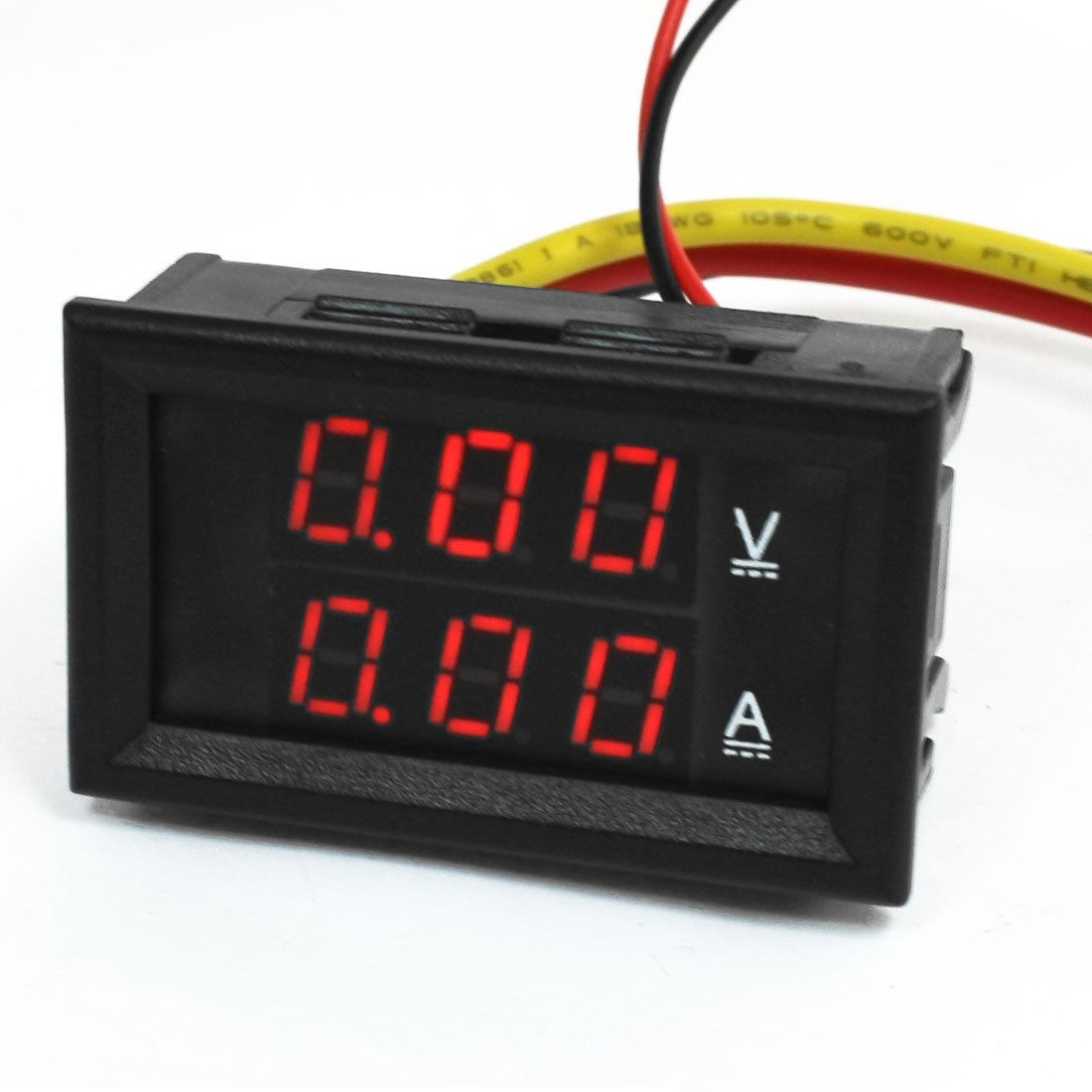 3-Digital Red LED Dual Display 0-100V/10A DC Voltage Current Meter Tester