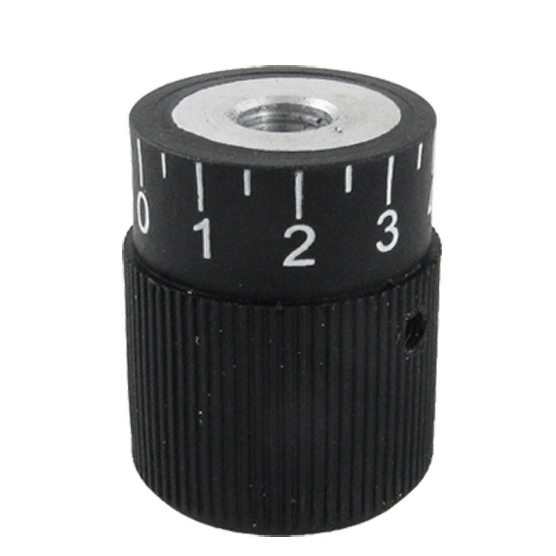 Mechanical 10mm Hole Dia Knurled Grip Graduation Knob