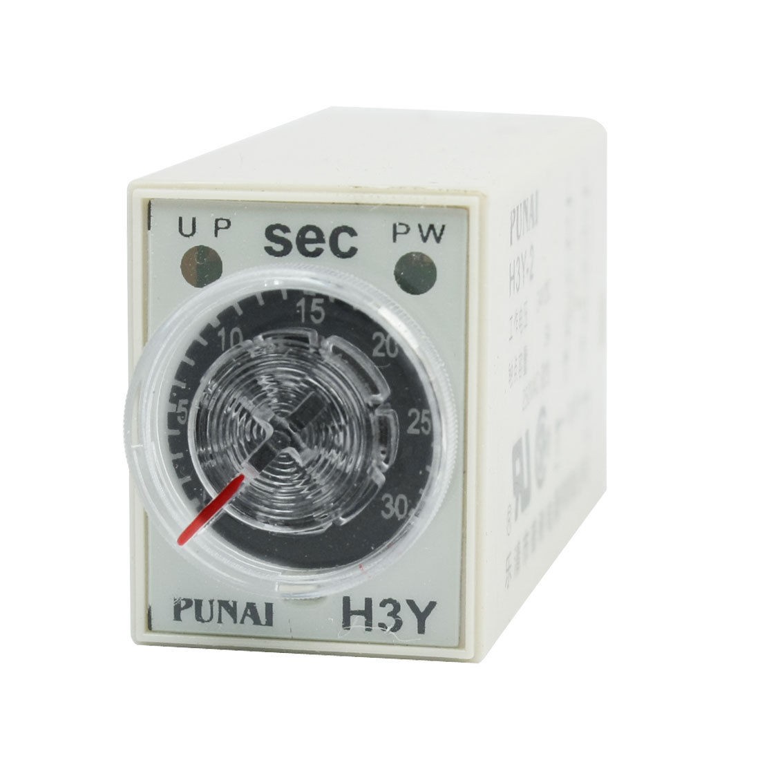 H3Y-2 DC24V 8 Pin 0-30Sec Timing Delays Range DPDT Time Delay Relay