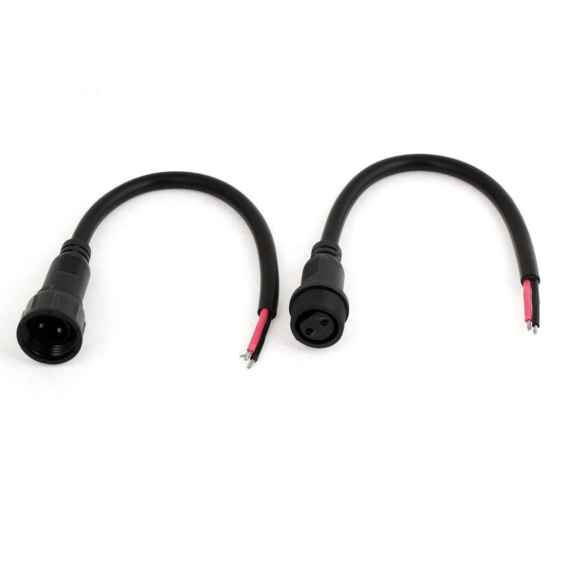 15.7" LED Light Strips 2 Pin Male to Female Waterproof Connector Cable