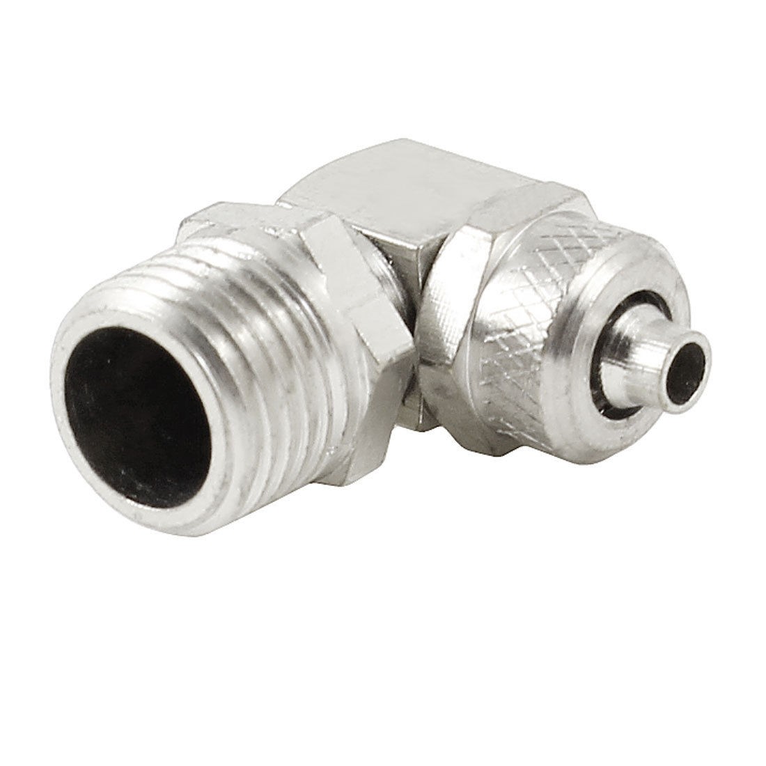 4mmx6mm 13mm Male Thread Pneumatic Air Tube Quick Coupler Connector