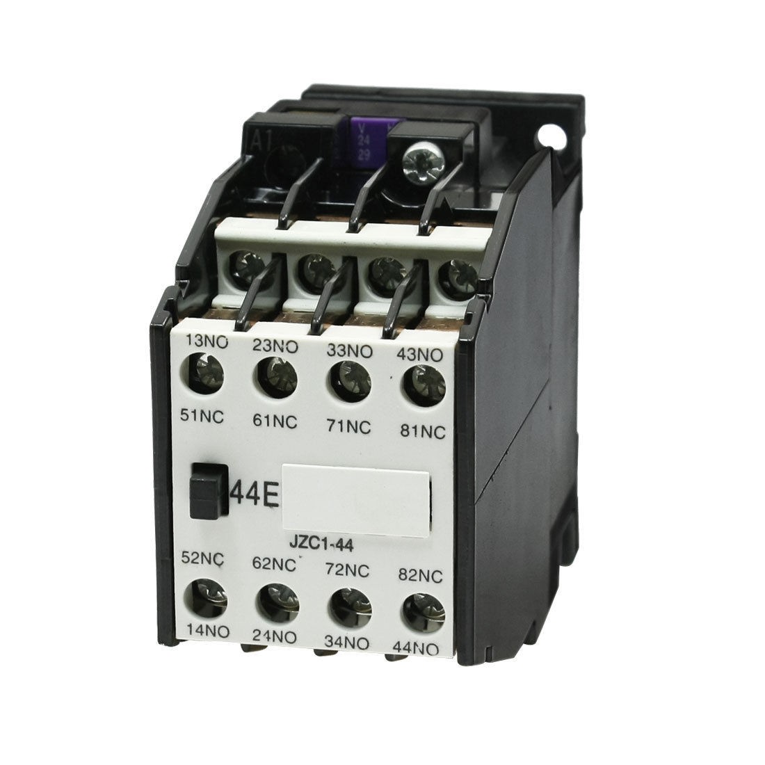 24V/50Hz Ui 660V Ith10A Coil Contactor Auxiliary Relay 4P Poles JZC1-44