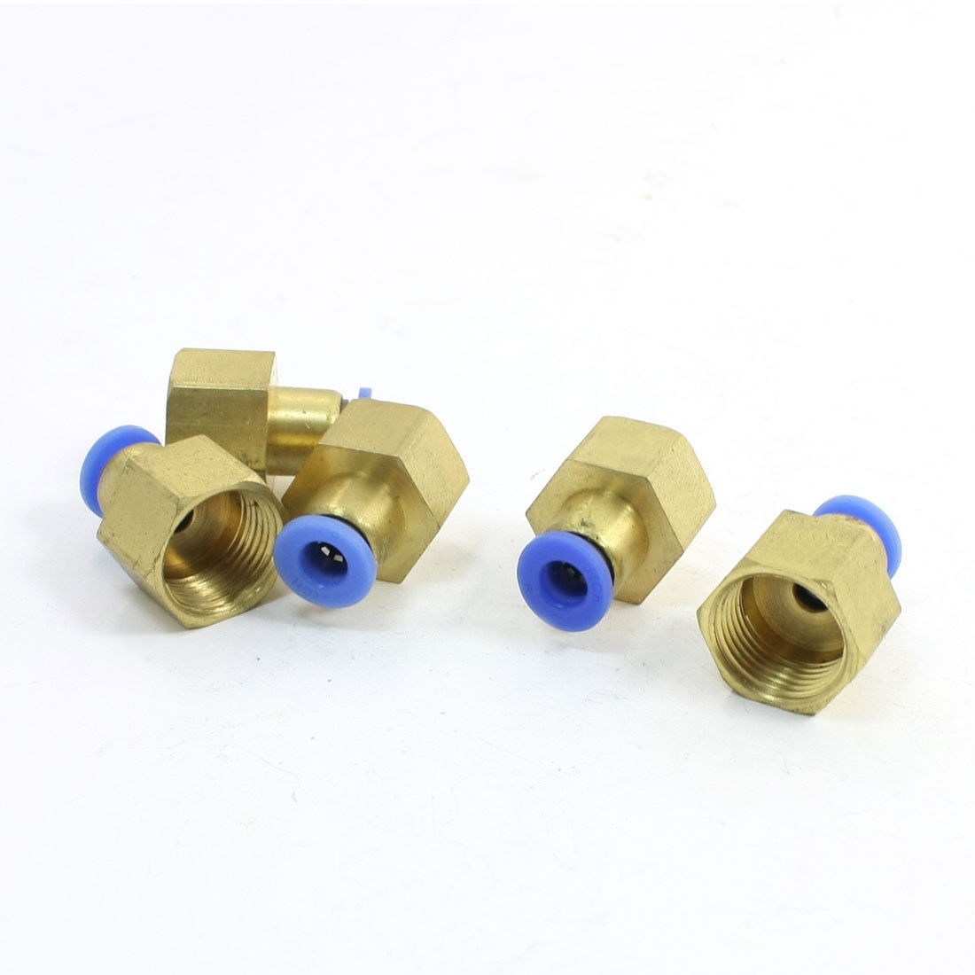 5pcs Industry 16mm Female Thread Quick Coupler Connector for 6mm Inner Dia Tube