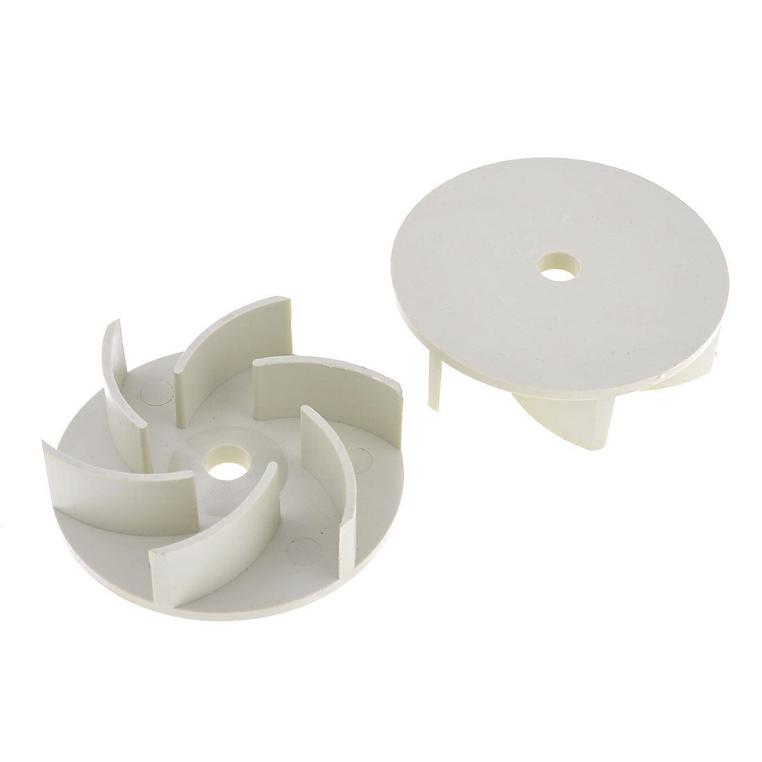 Fuel Pump 84mm OD Dia 6 Blades Plastic Impellers Blower Wheel 2 Pcs