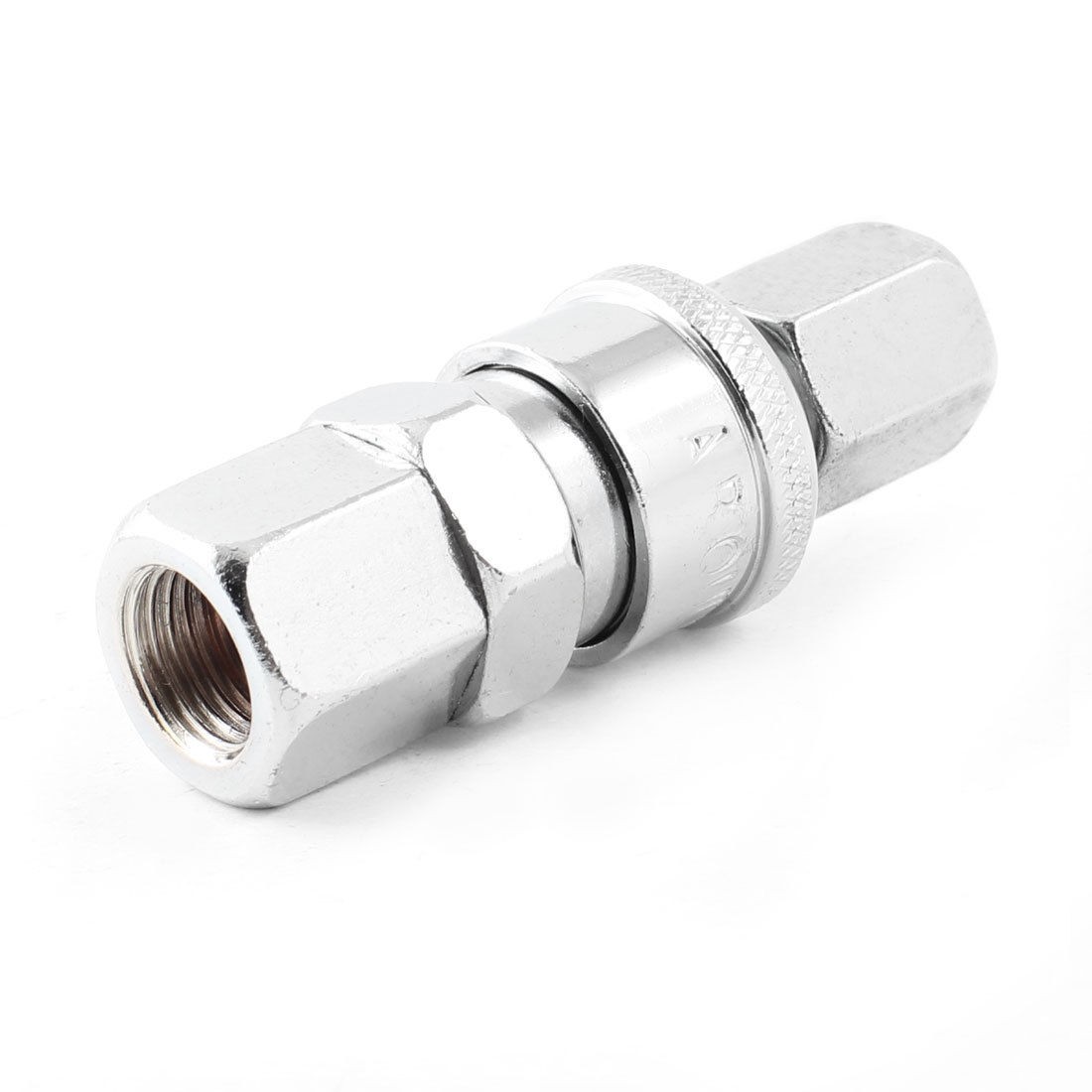 Silver TONE20SF 20pf 12mm F Thread Hose Quick Connecting Coupler