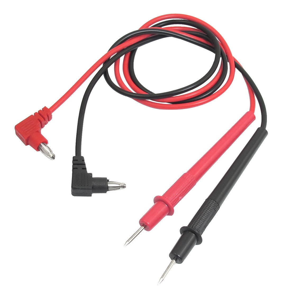 Pair Black Red 1000V Banana Plug Multimeter Probe Test Lead Cable 60cm