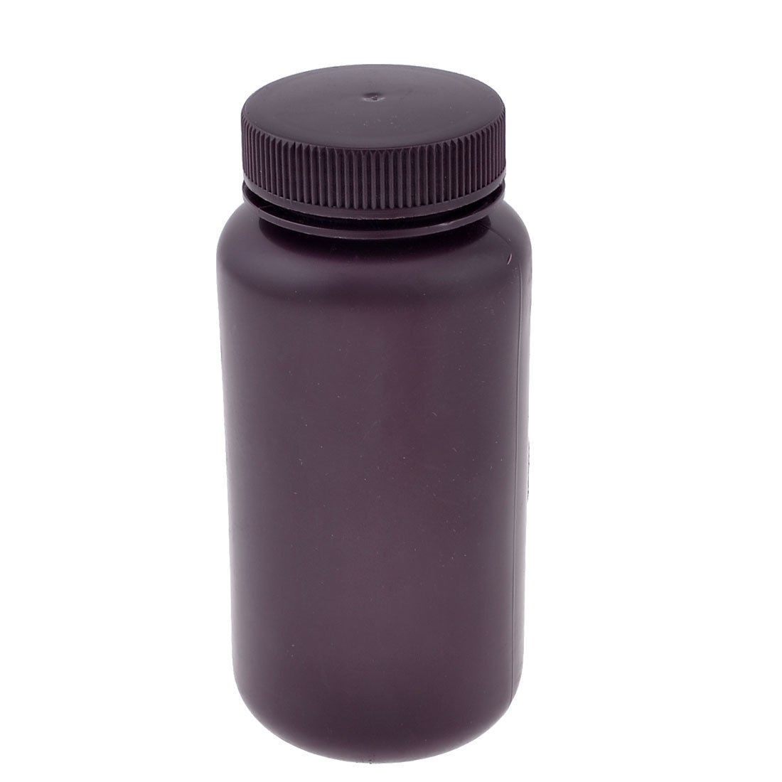500ml Brown Plastic Cylinder Shaped Chemical Reagent Bottle