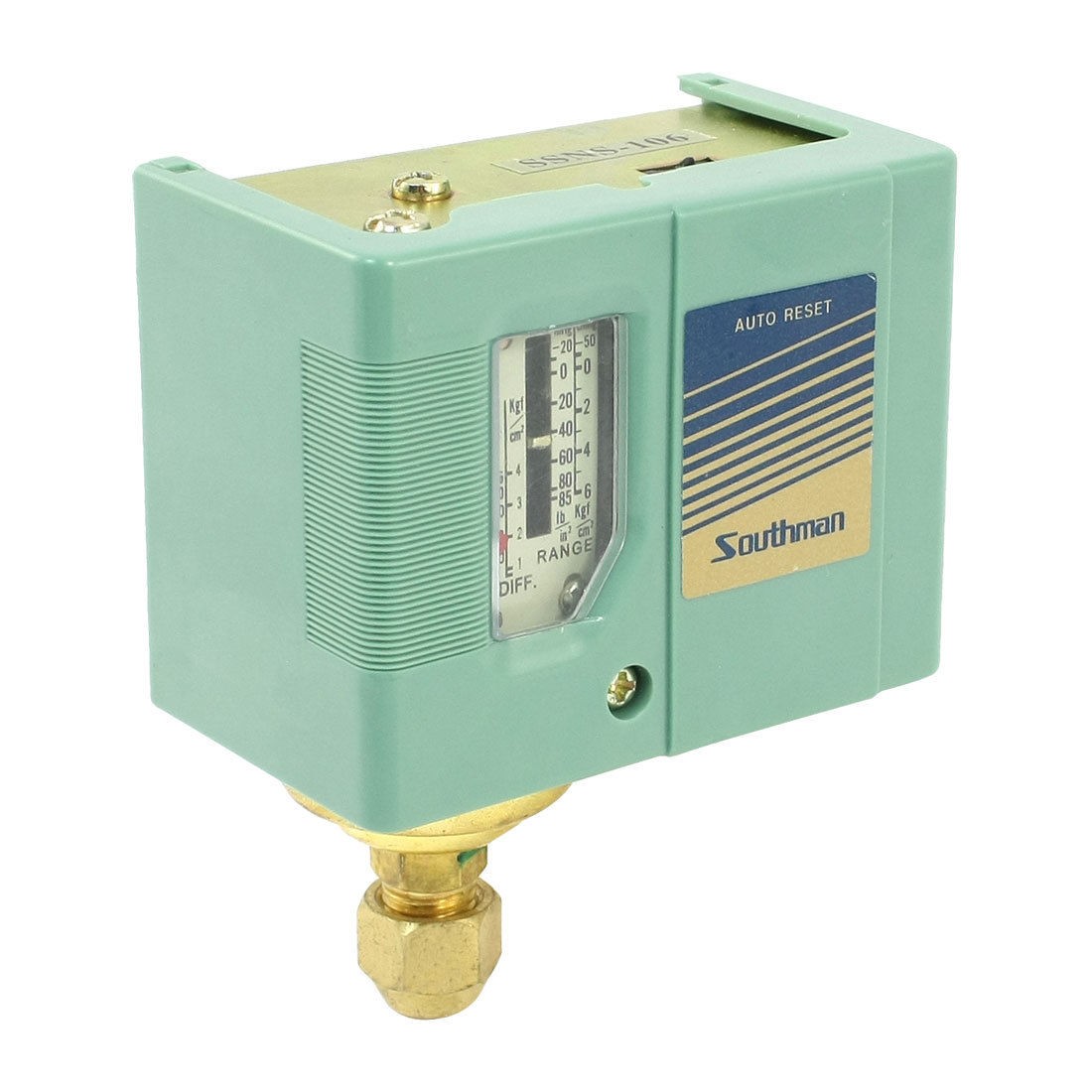 Adjustable Range -50 - 6cmHg / -10 - 1 PSI Compressor Pressure Switch