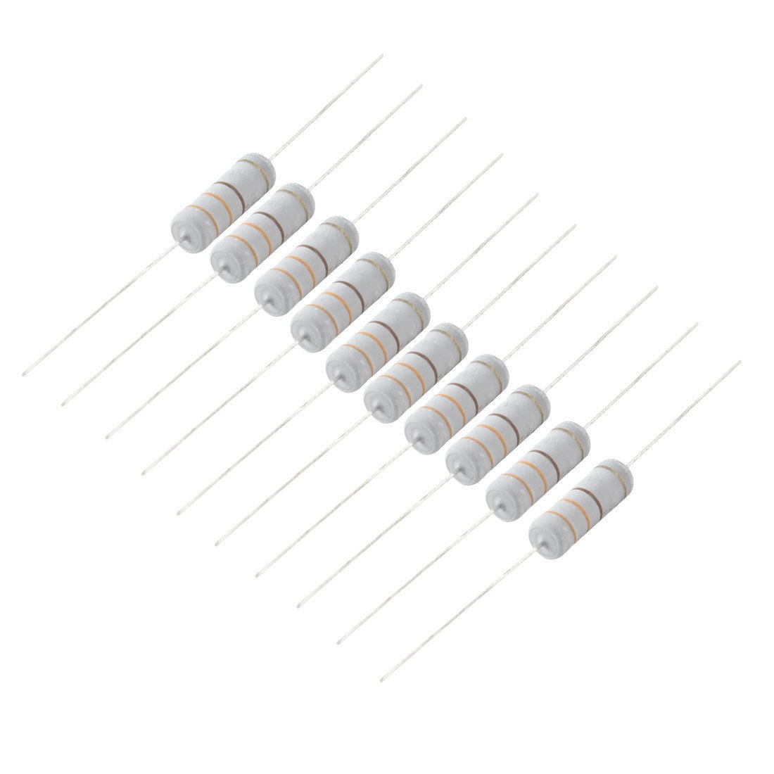 Electirc Components 3W 330 Ohm Axial Leads Carbon Film Resistors 10 Pcs